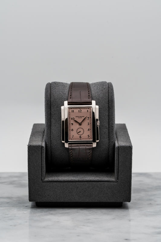 Patek Philippe Gondolo 5024G White Gold, Salmon Dial