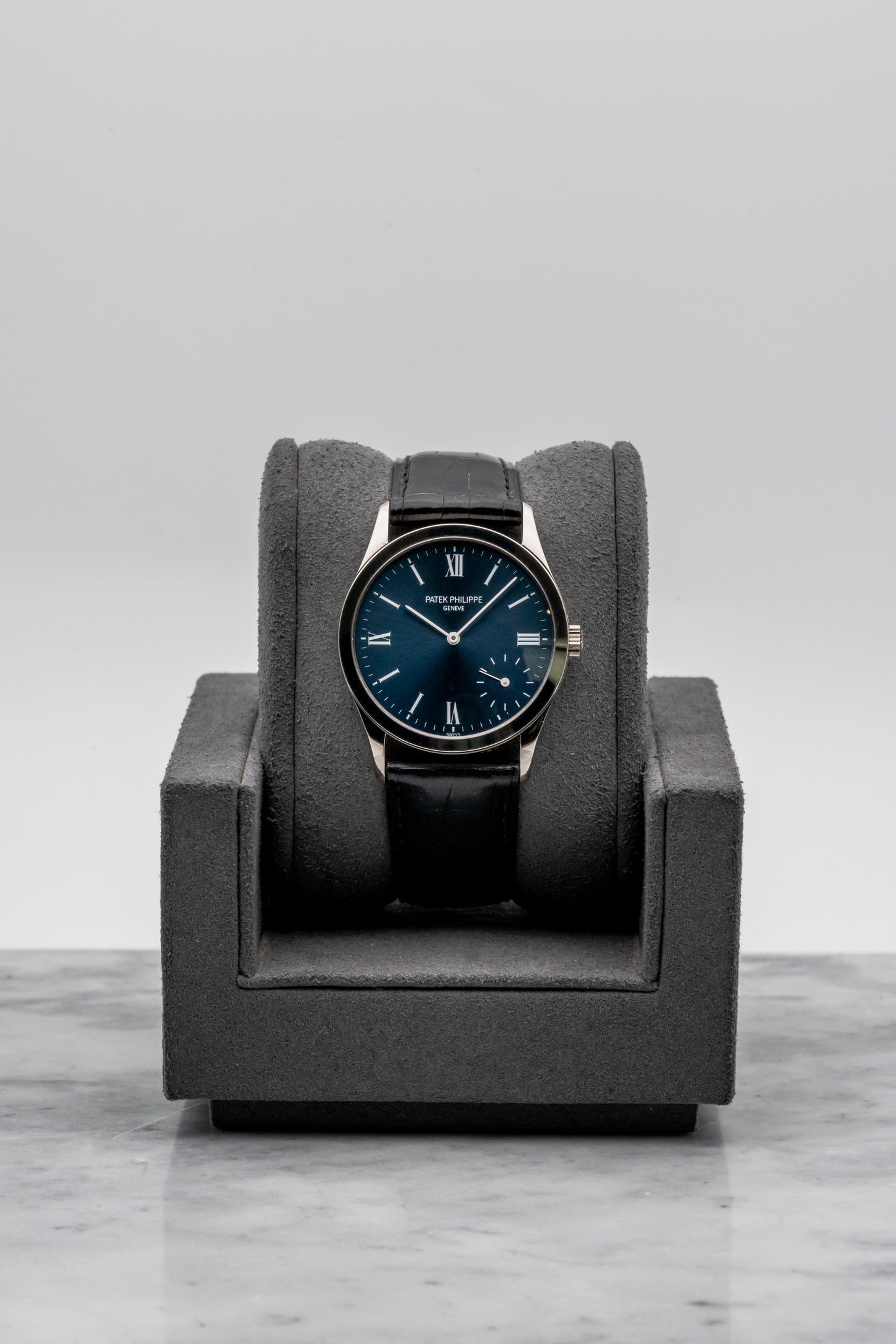 Patek Philippe Milennium Set Calatrava 5026G-015 Blue Dial (130 Sets Made)