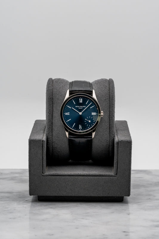 Patek Philippe Milennium Set Calatrava 5026G-015 Blue Dial (130 Sets Made)
