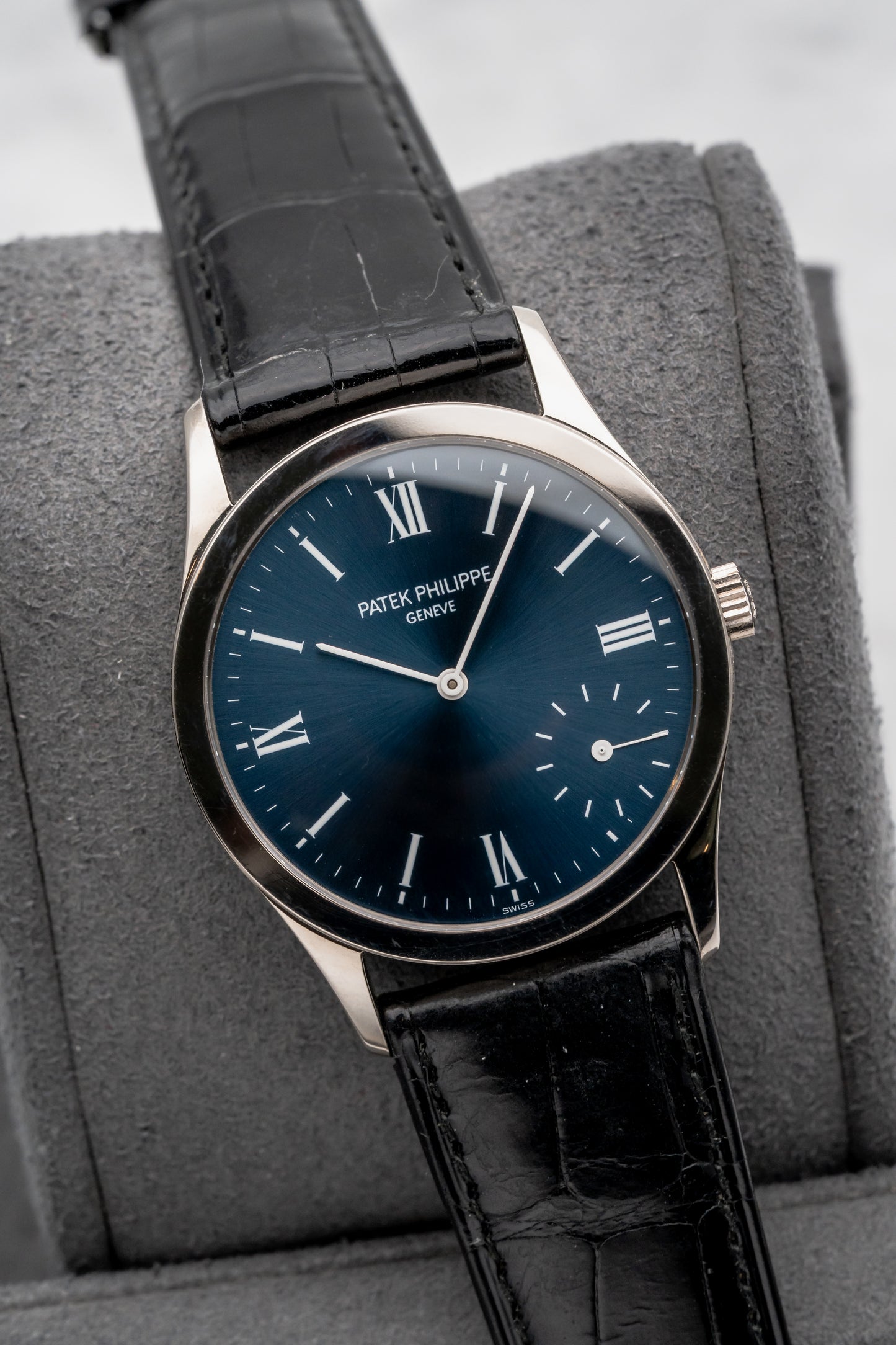 Patek Philippe Milennium Set Calatrava 5026G-015 Blue Dial (130 Sets Made)