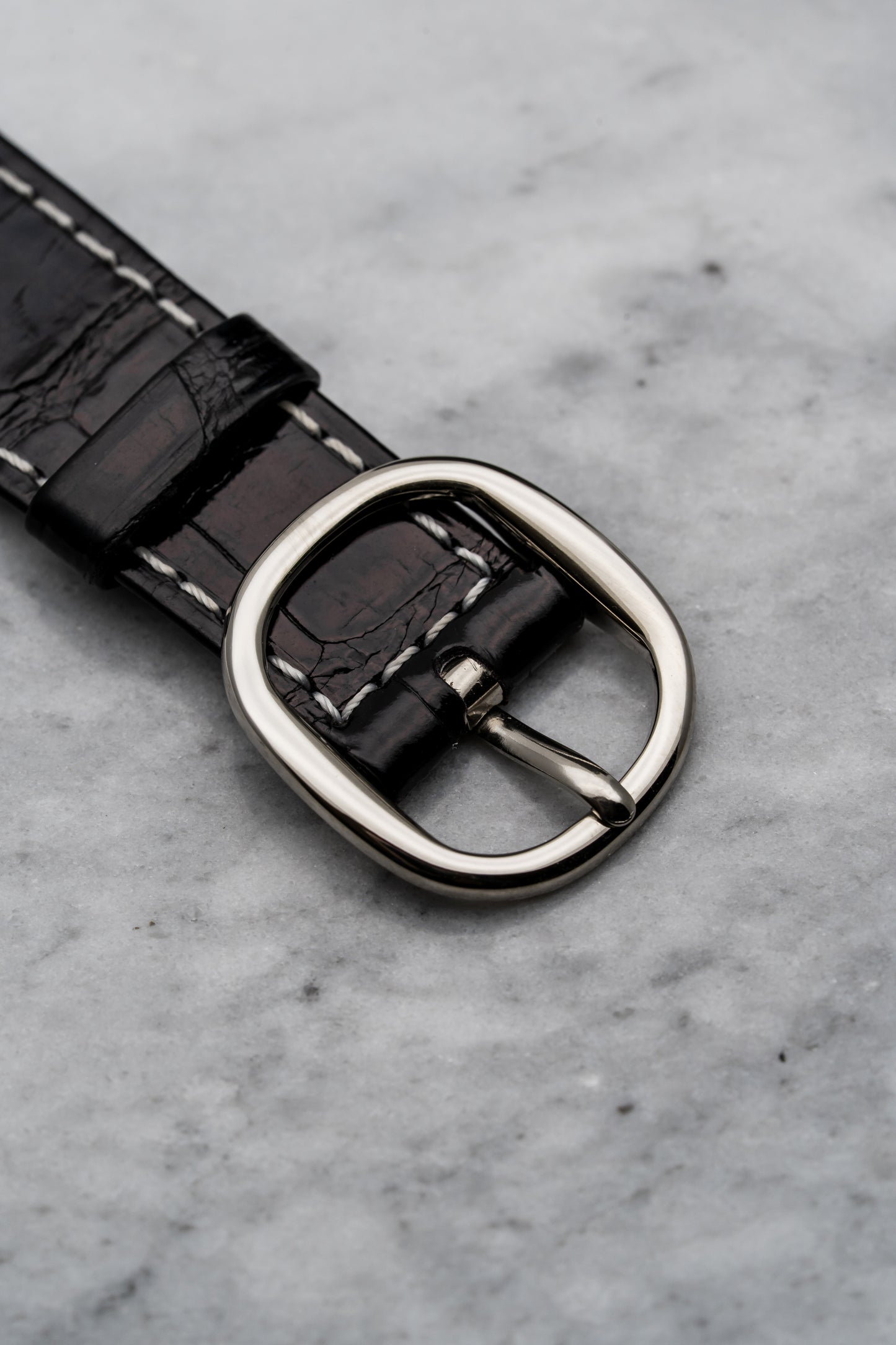 Patek Philippe 5028G Ellipse – White Gold, Black Dial