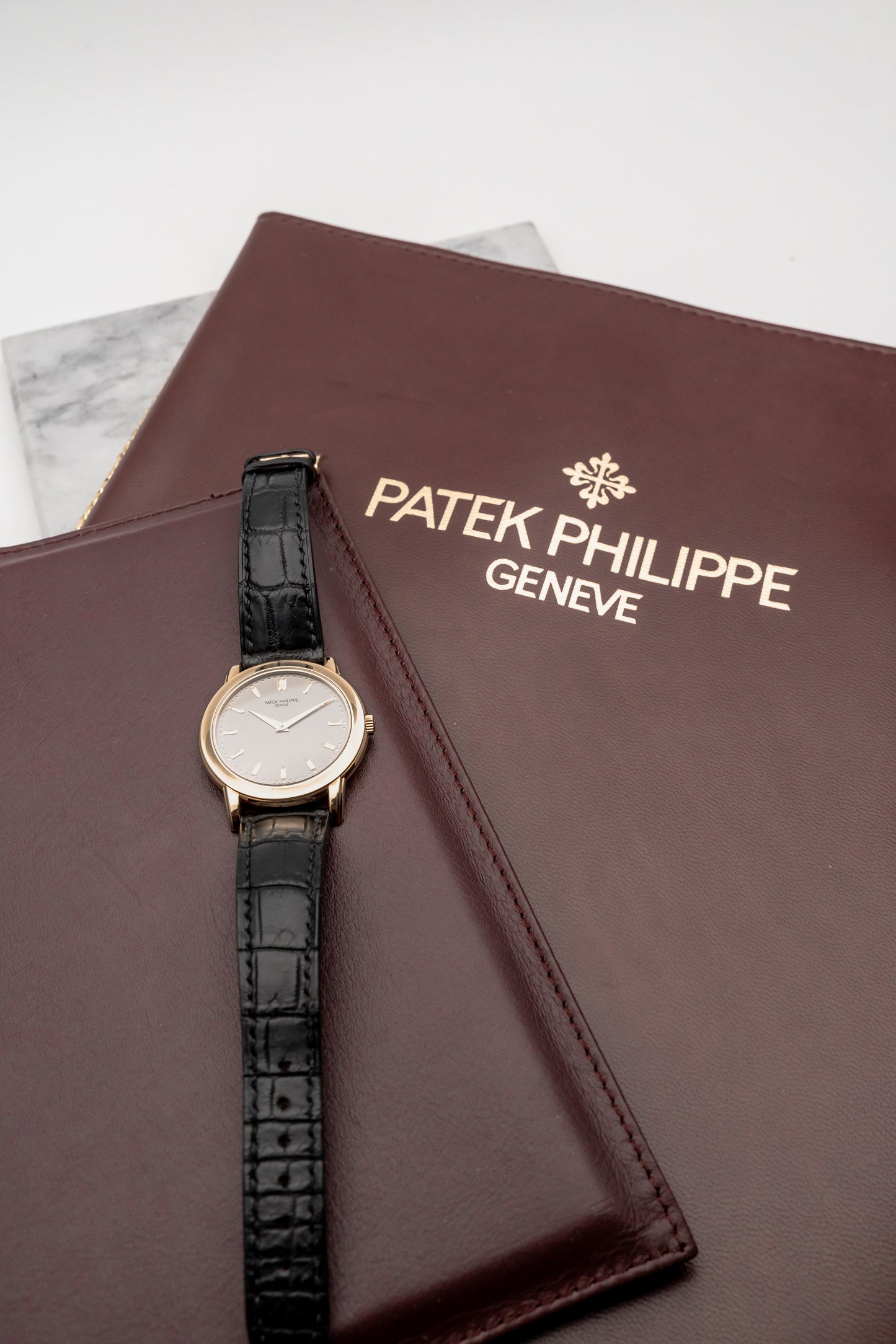 Patek Philippe Calatrava 5032J Silver Dial, Yellow Gold