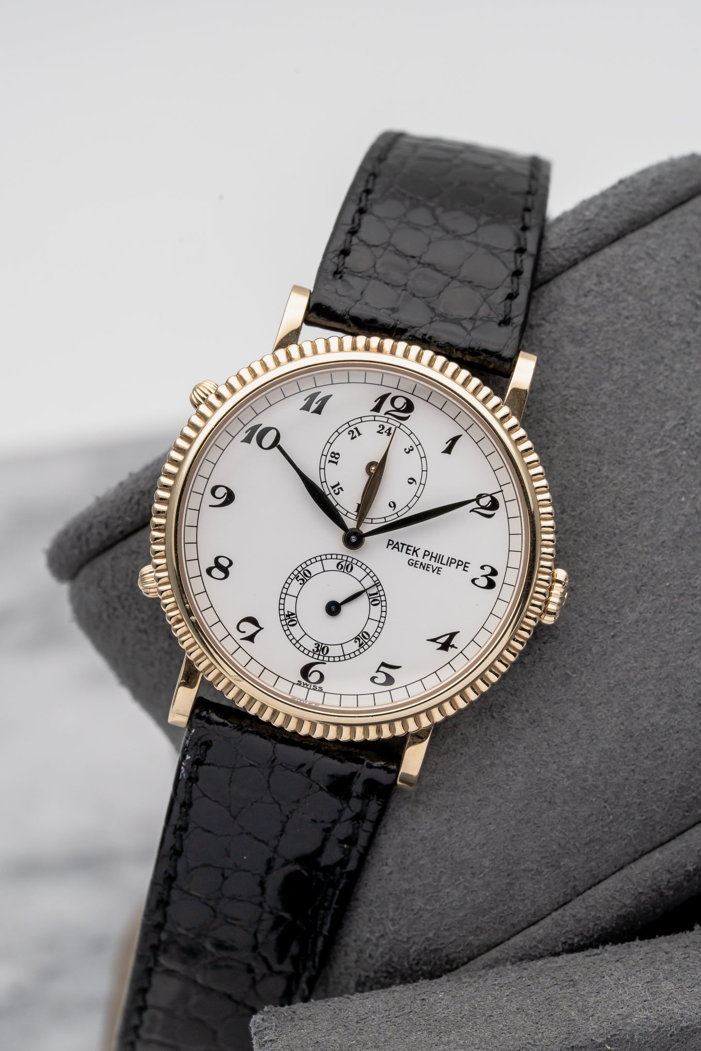 Patek Philippe Calatrava Travel Time 5034R, White Dial