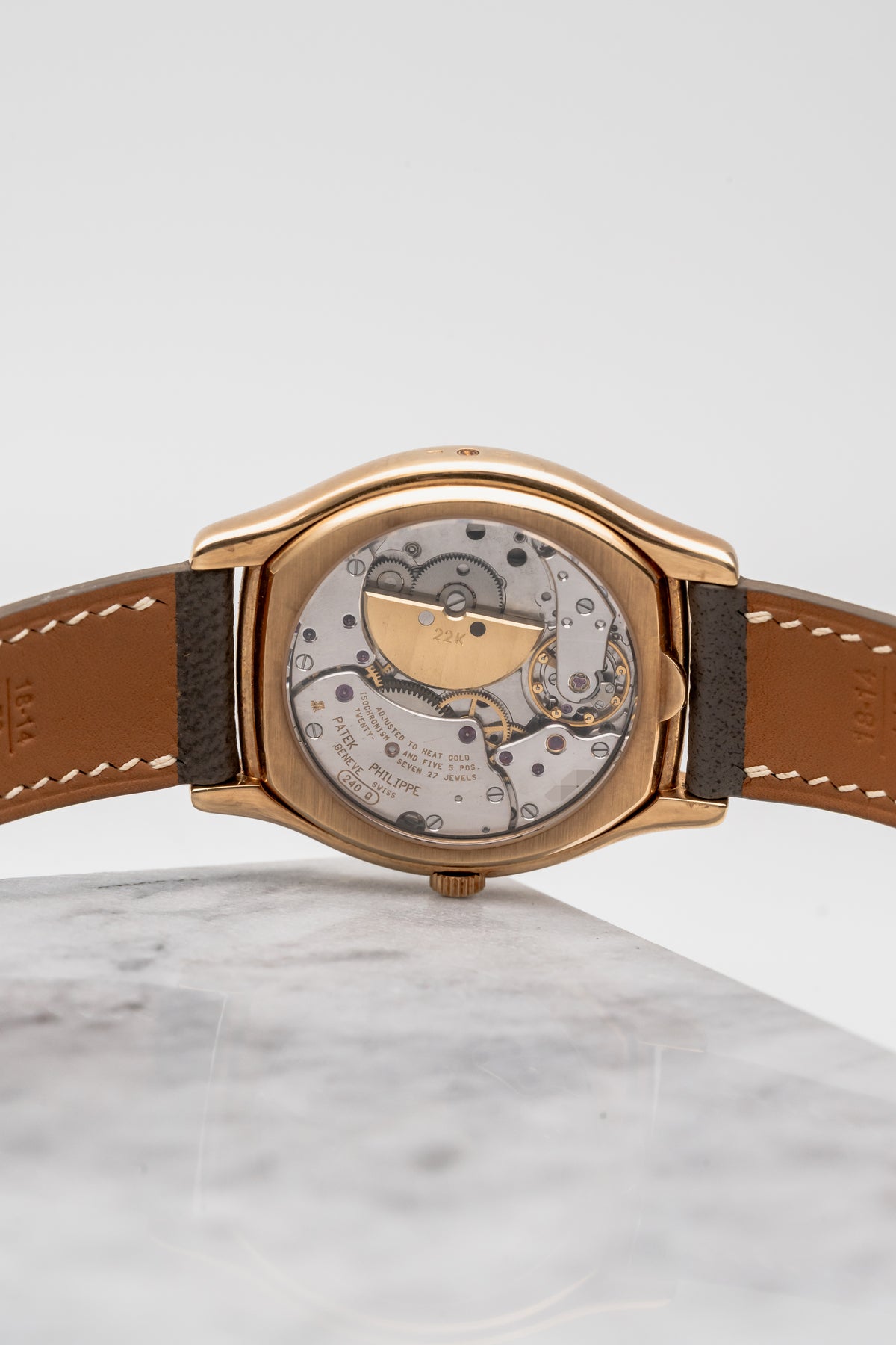 Patek Philippe Perpetual Calendar 5040J Ivory Dial (Extra Solid Caseback)