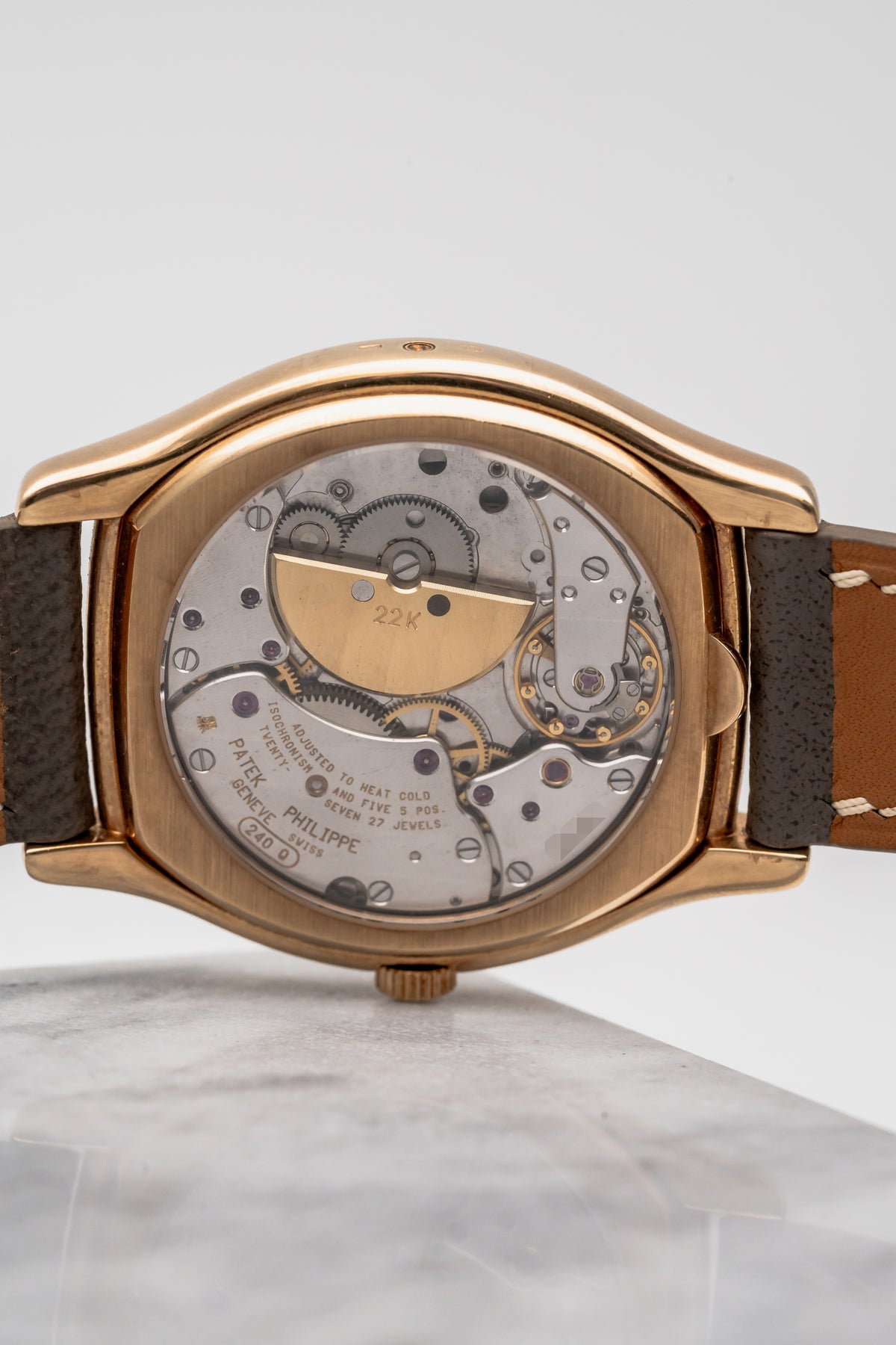 Patek Philippe Perpetual Calendar 5040J Ivory Dial (Extra Solid Caseback)
