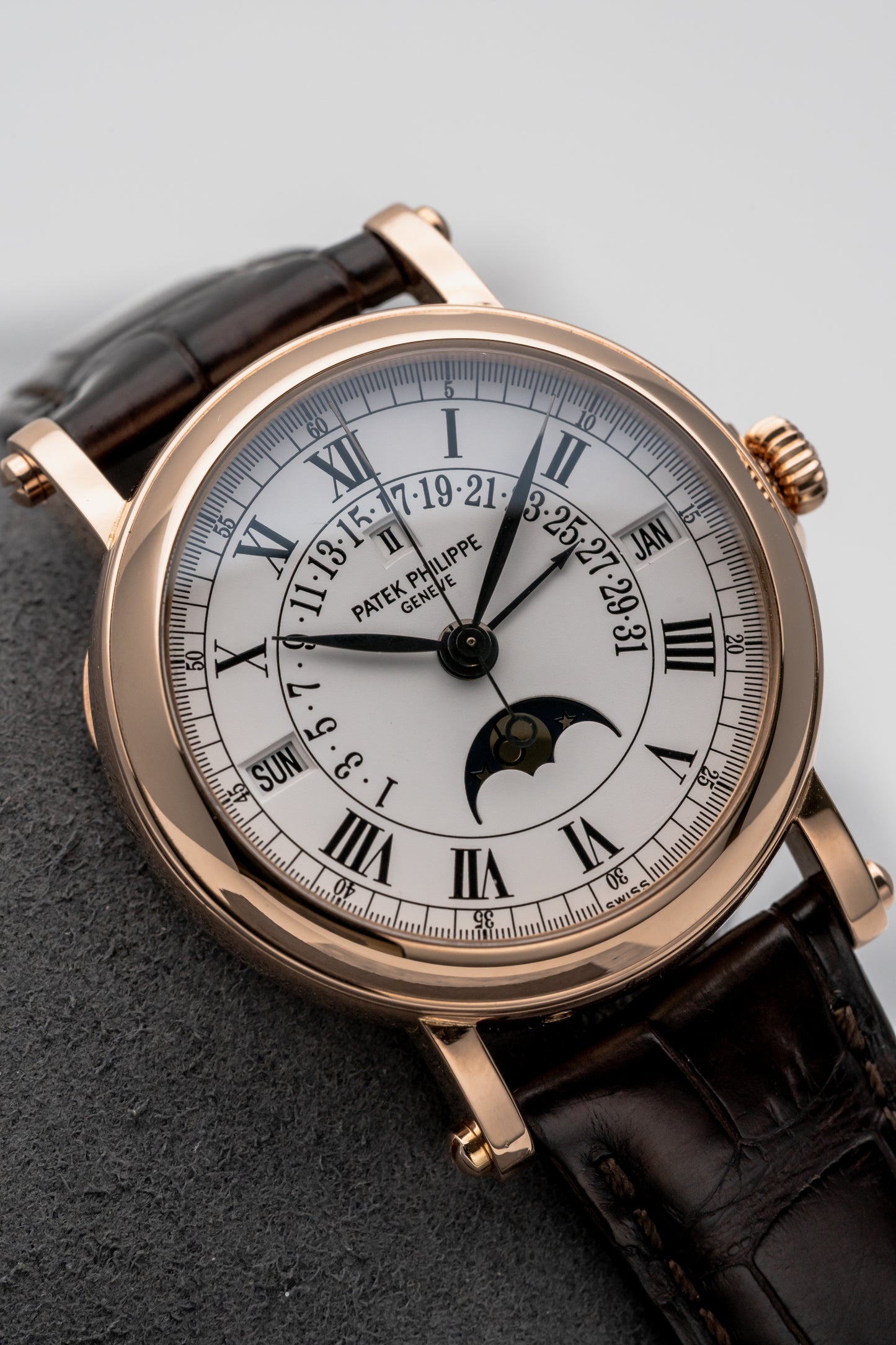 Patek Philippe Retrograde Perpetual Calendar 5059R White Dial