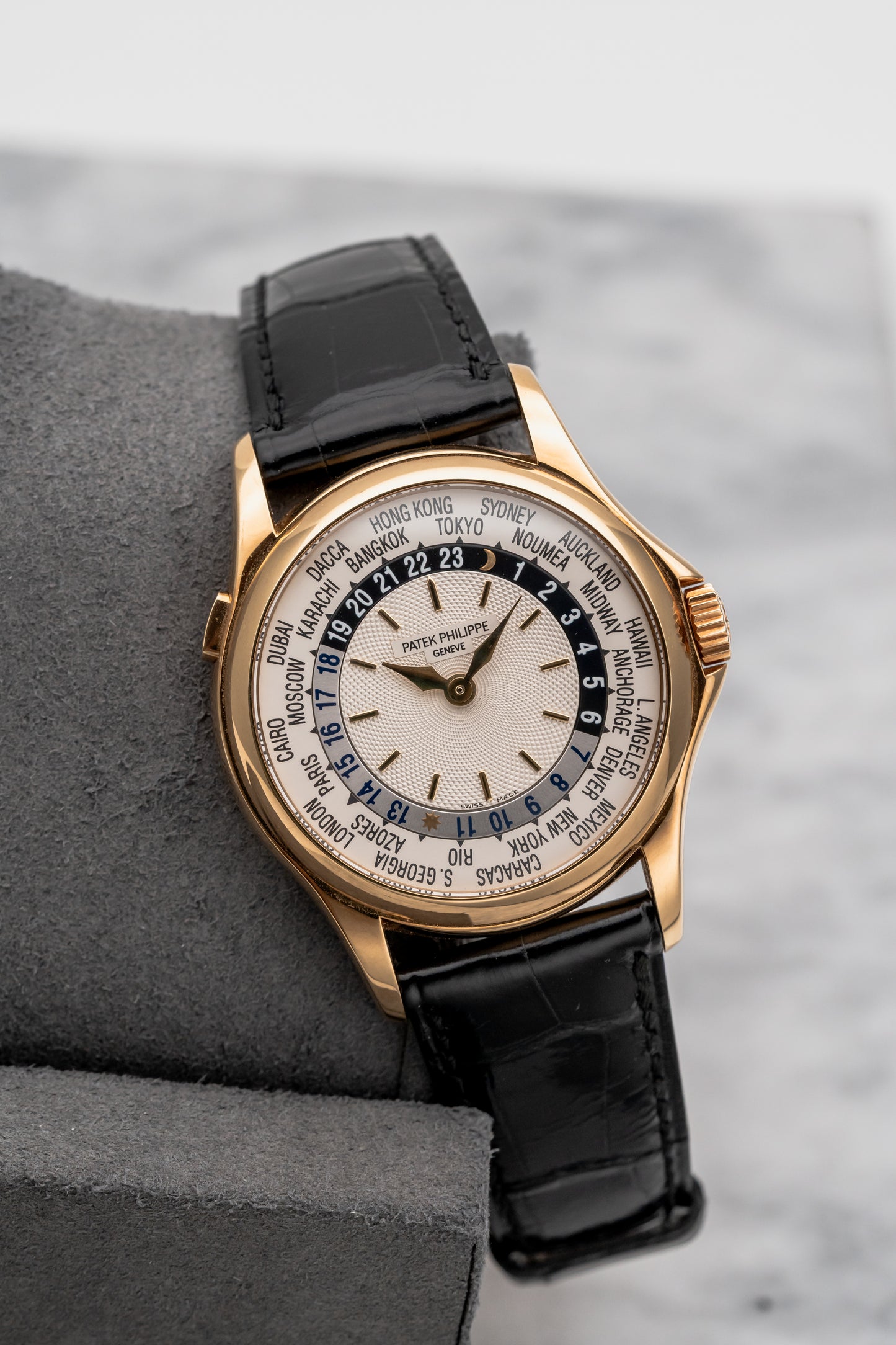 Patek Philippe World Time 5110J-001 Silver Dial