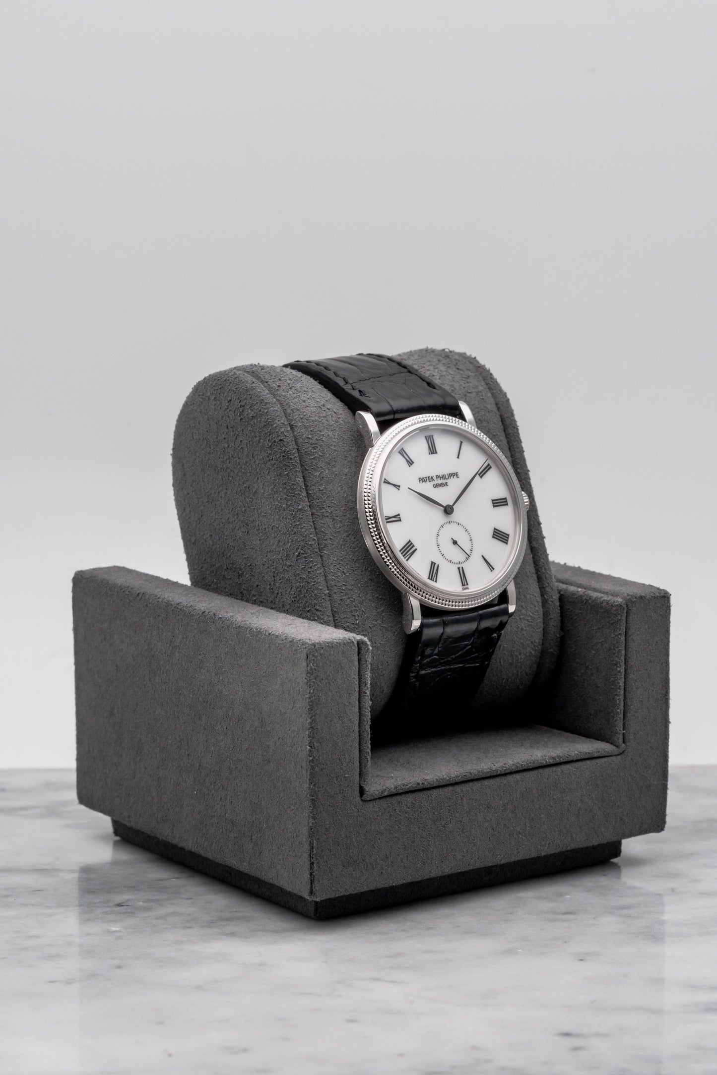 Patek Philippe Calatrava 5116G, White Enamel Dial