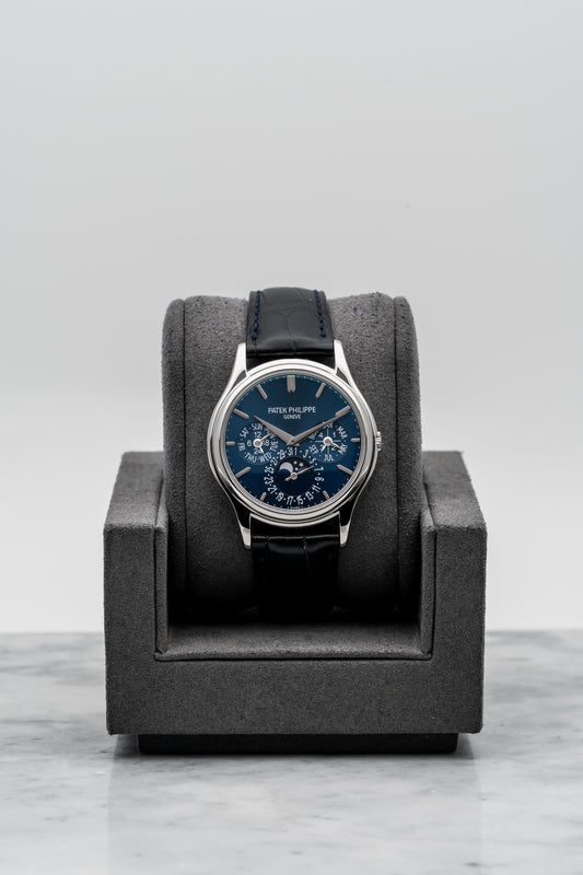 Patek Philippe Perpetual Calendar 5140P – Platinum, Blue Dial