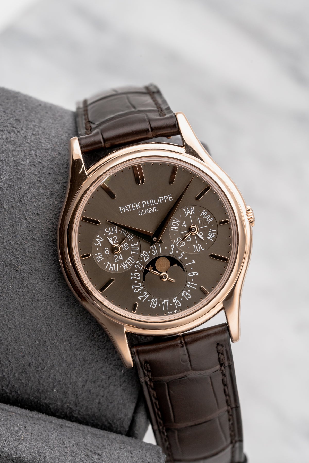 Patek Philippe Perpetual Calendar 5140R Chocolate Dial