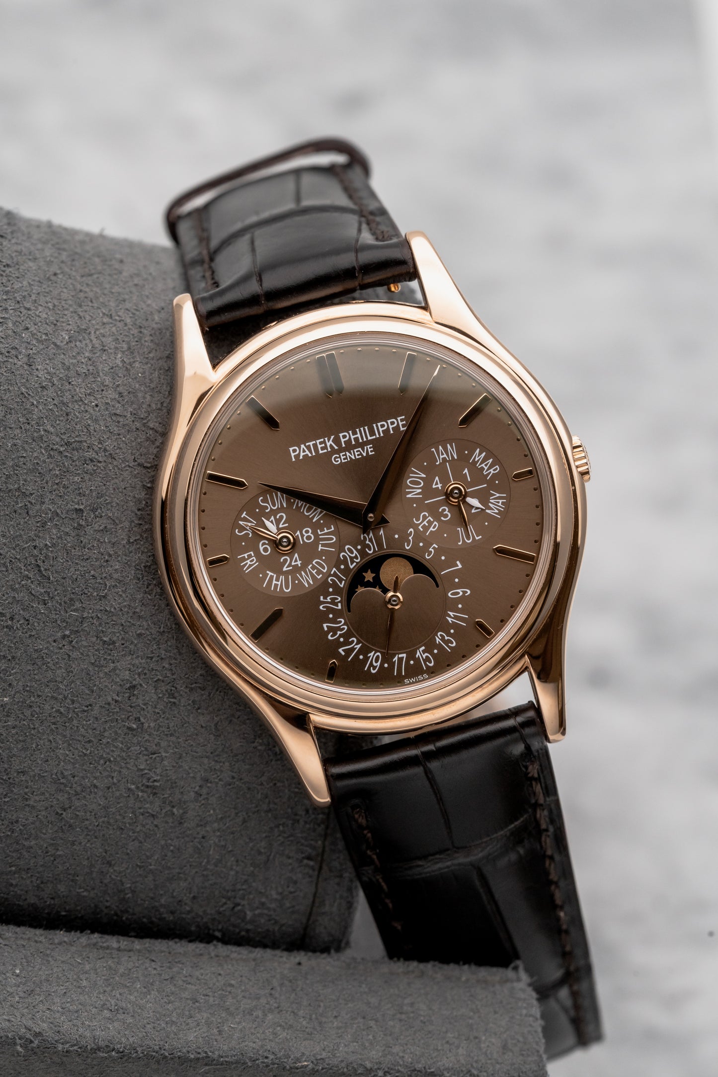 Patek Philippe Perpetual Calendar 5140R-001 Chocolate Dial