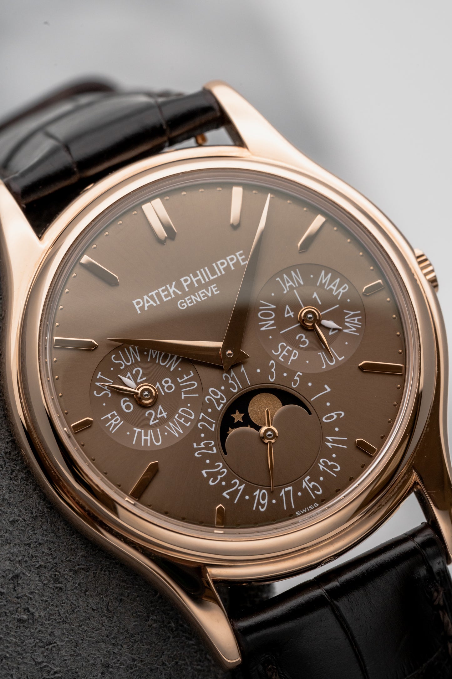 Patek Philippe Perpetual Calendar 5140R-001 Chocolate Dial