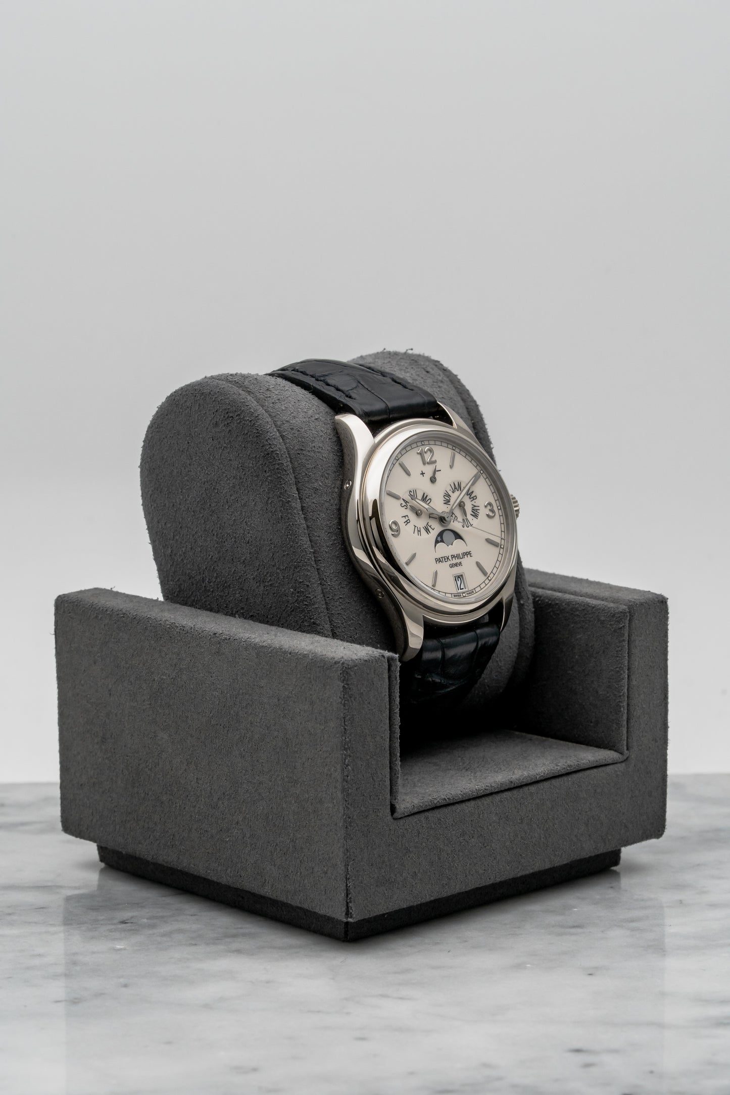 Patek Philippe Annual Calendar Moonphase 5146G-001 White Gold, Cream Dial