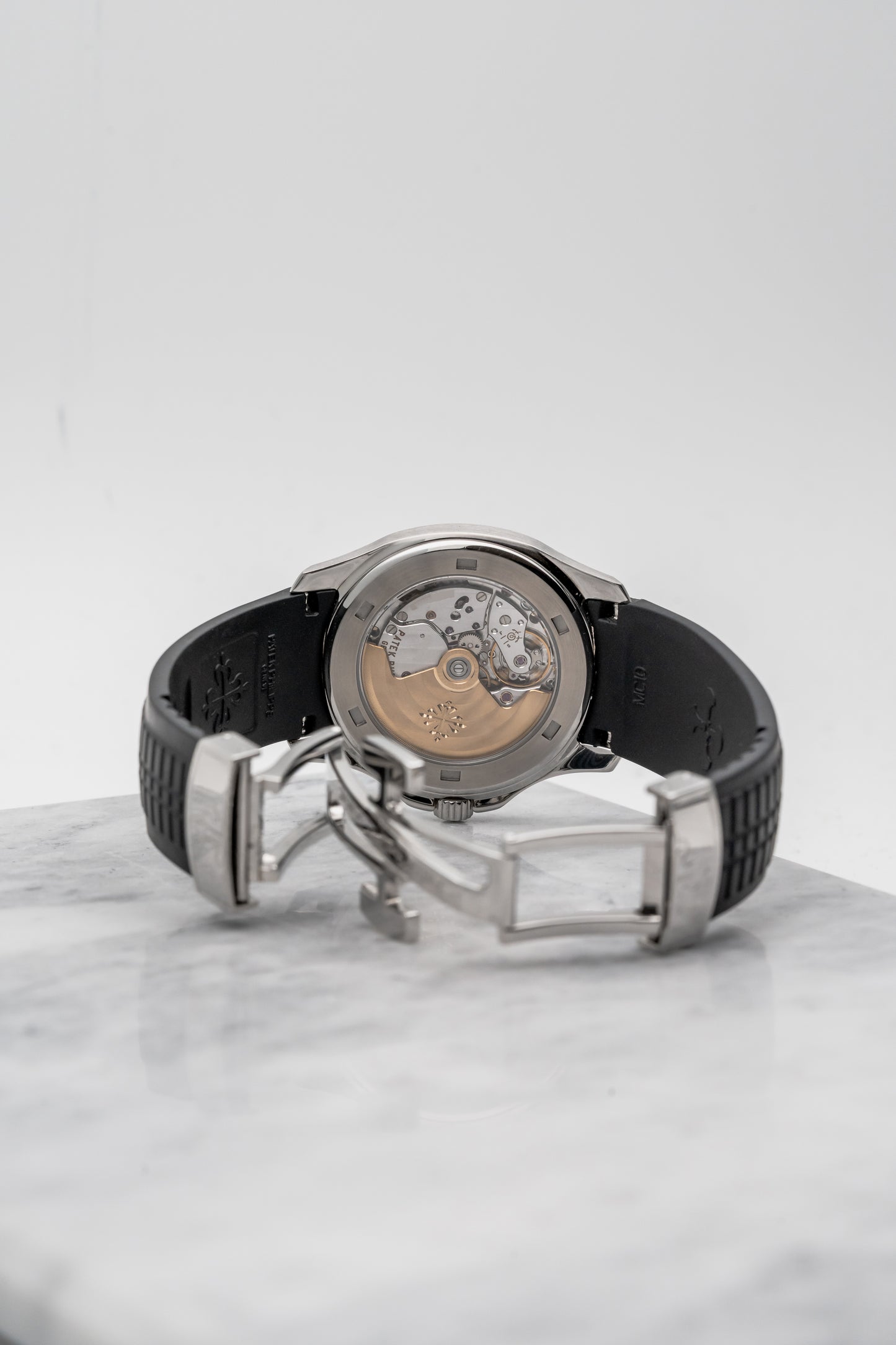 Patek Philippe Aquanaut 5165A-001 “Double P”, Black Embossed Dial, Stainless Steel