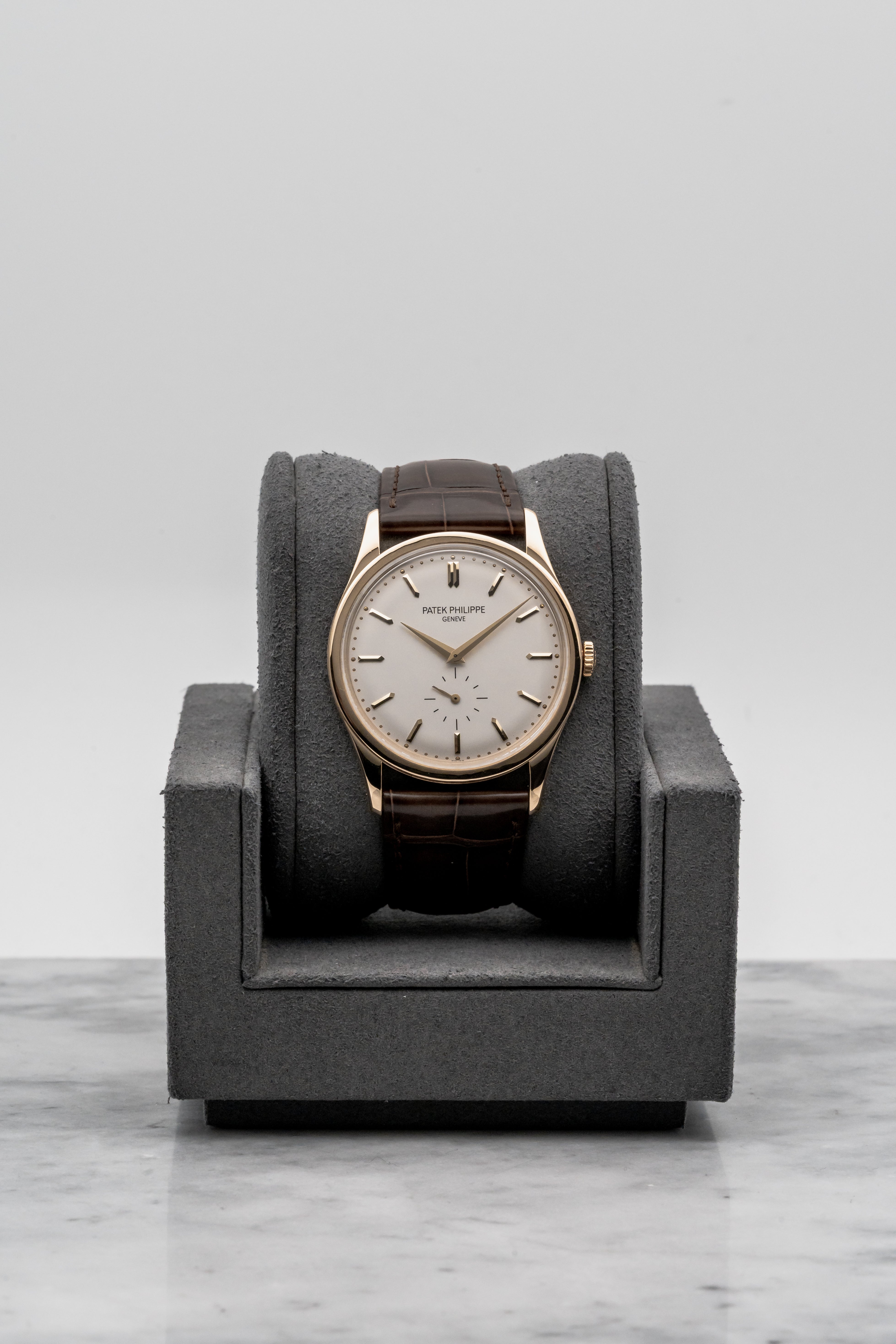 Patek Philippe 5196J Calatrava, Silver Dial – TimeTells