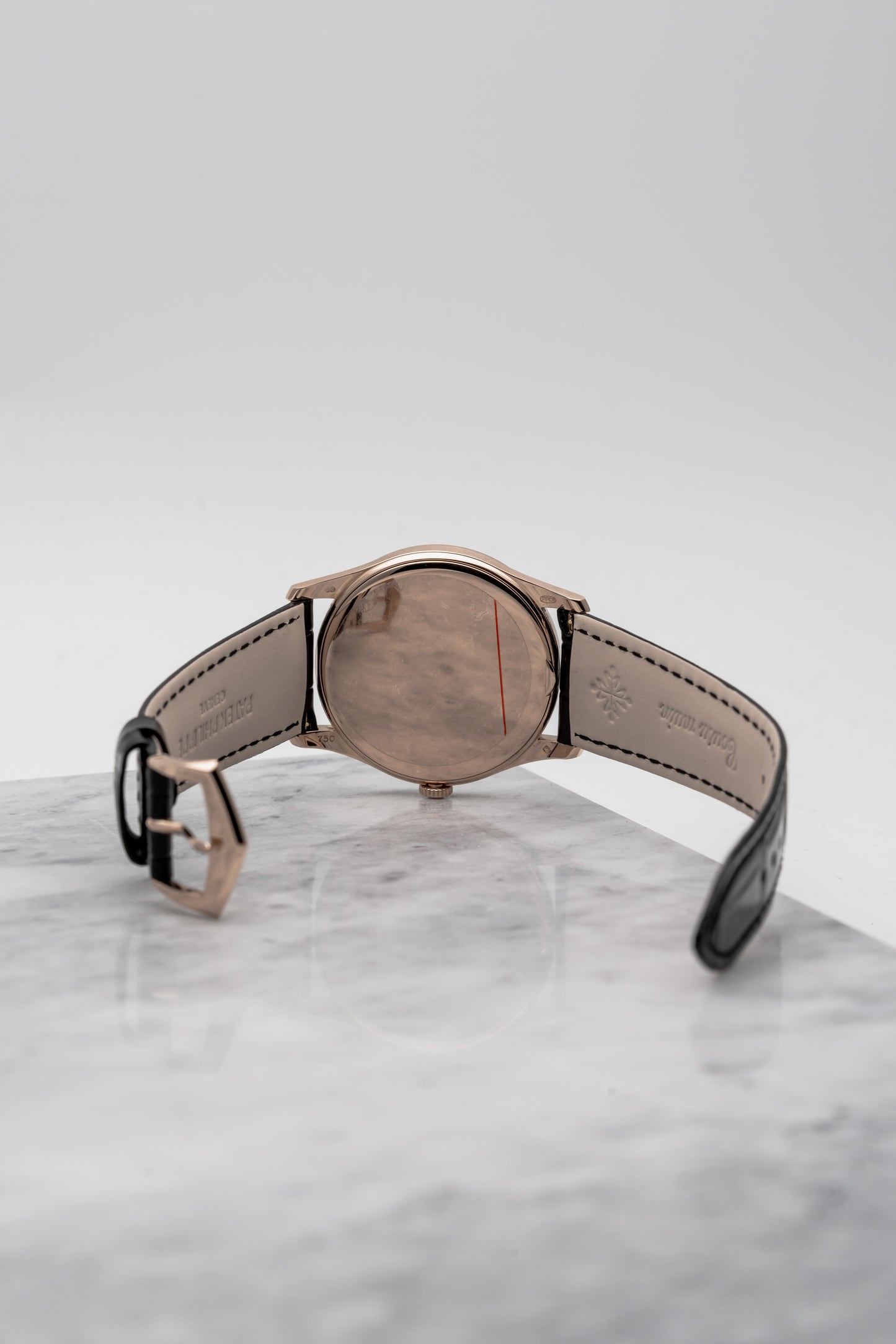 Patek Philippe Calatrava 5196R-001 Silver Dial, Black Strap