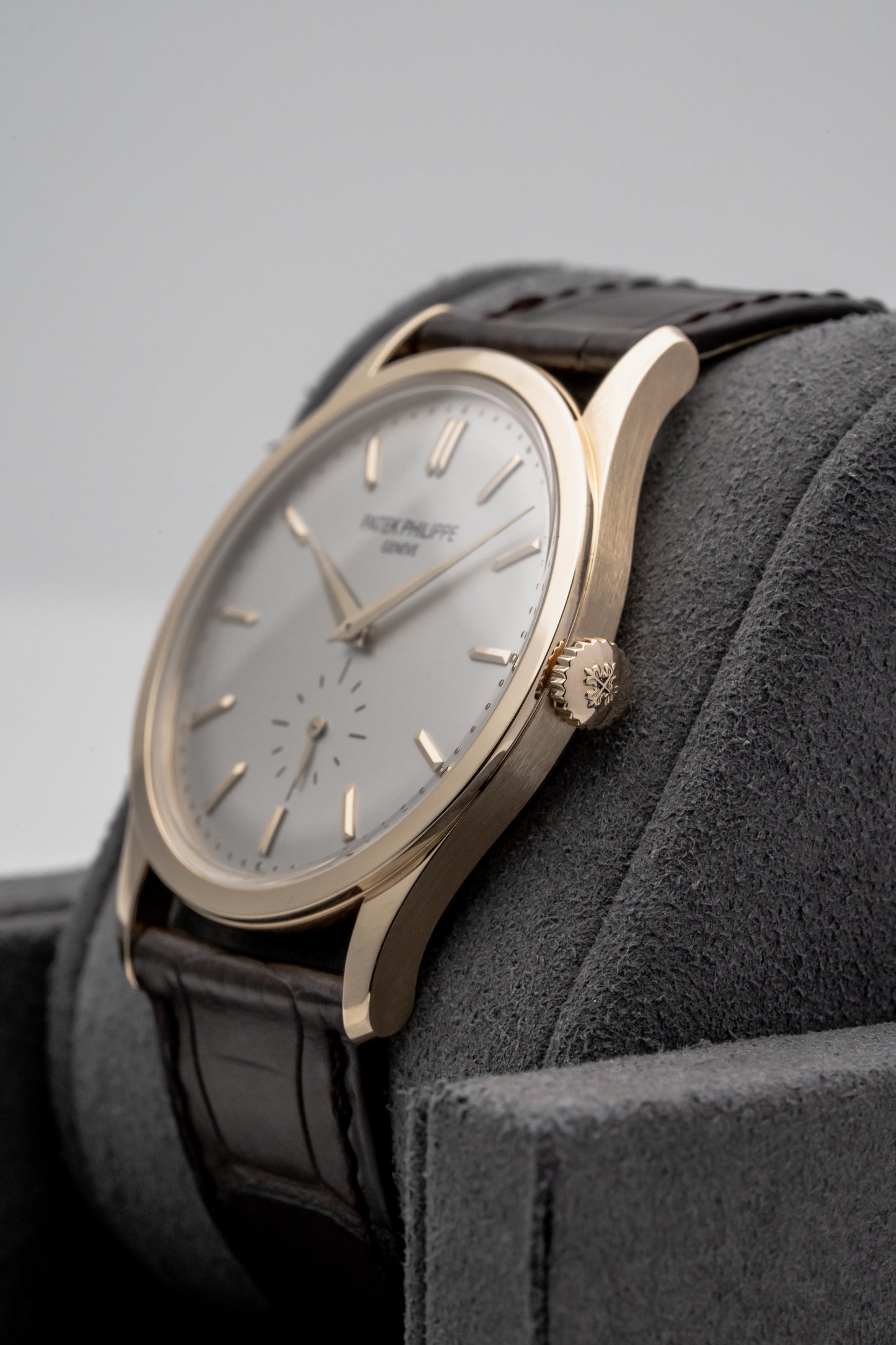 Patek Philippe Calatrava 5196R Rose Gold, Silver Dial
