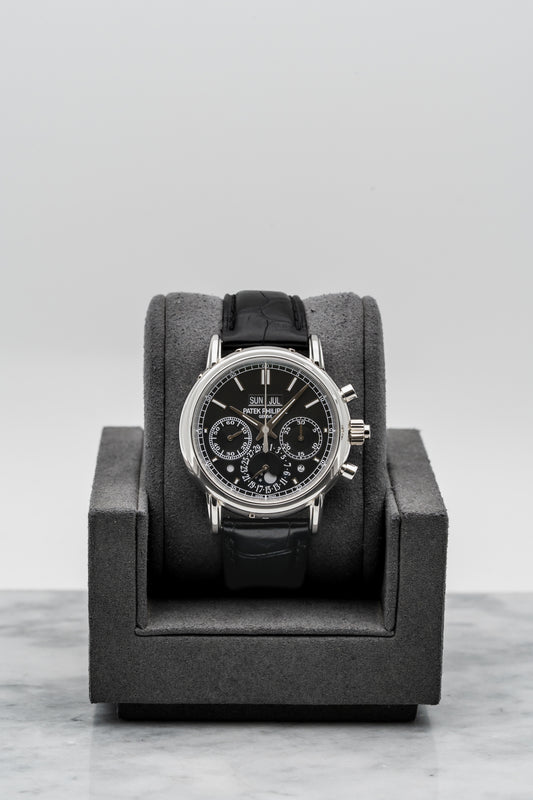 Patek Philippe 5204P-011 – Split-Seconds Chronograph Perpetual Calendar, Platinum