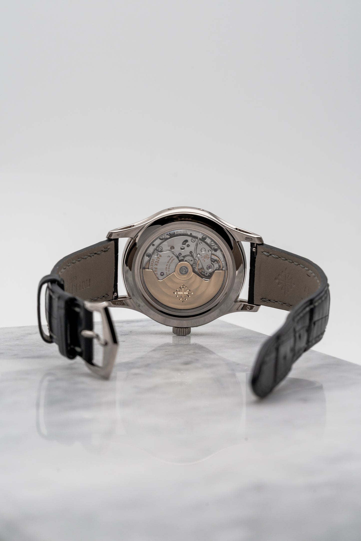 Patek Philippe Annual Calendar 5205G-010, Black/Slate Dial, White Gold