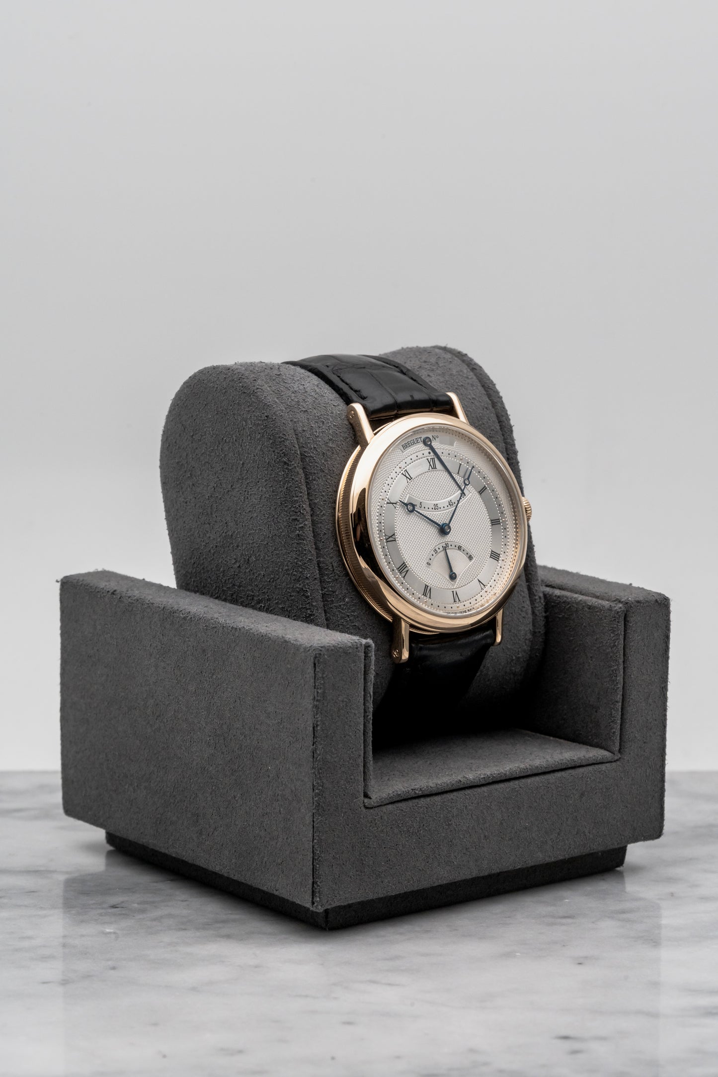 Breguet Classique 5207BA Retrograde Seconds, Silver Dial