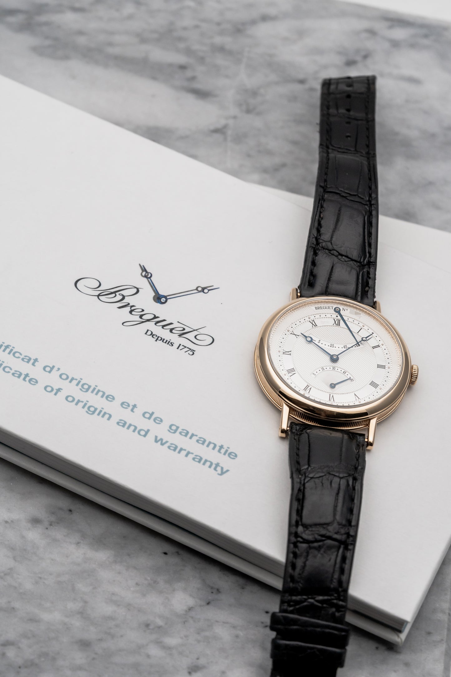 Breguet Classique 5207BA Retrograde Seconds, Silver Dial