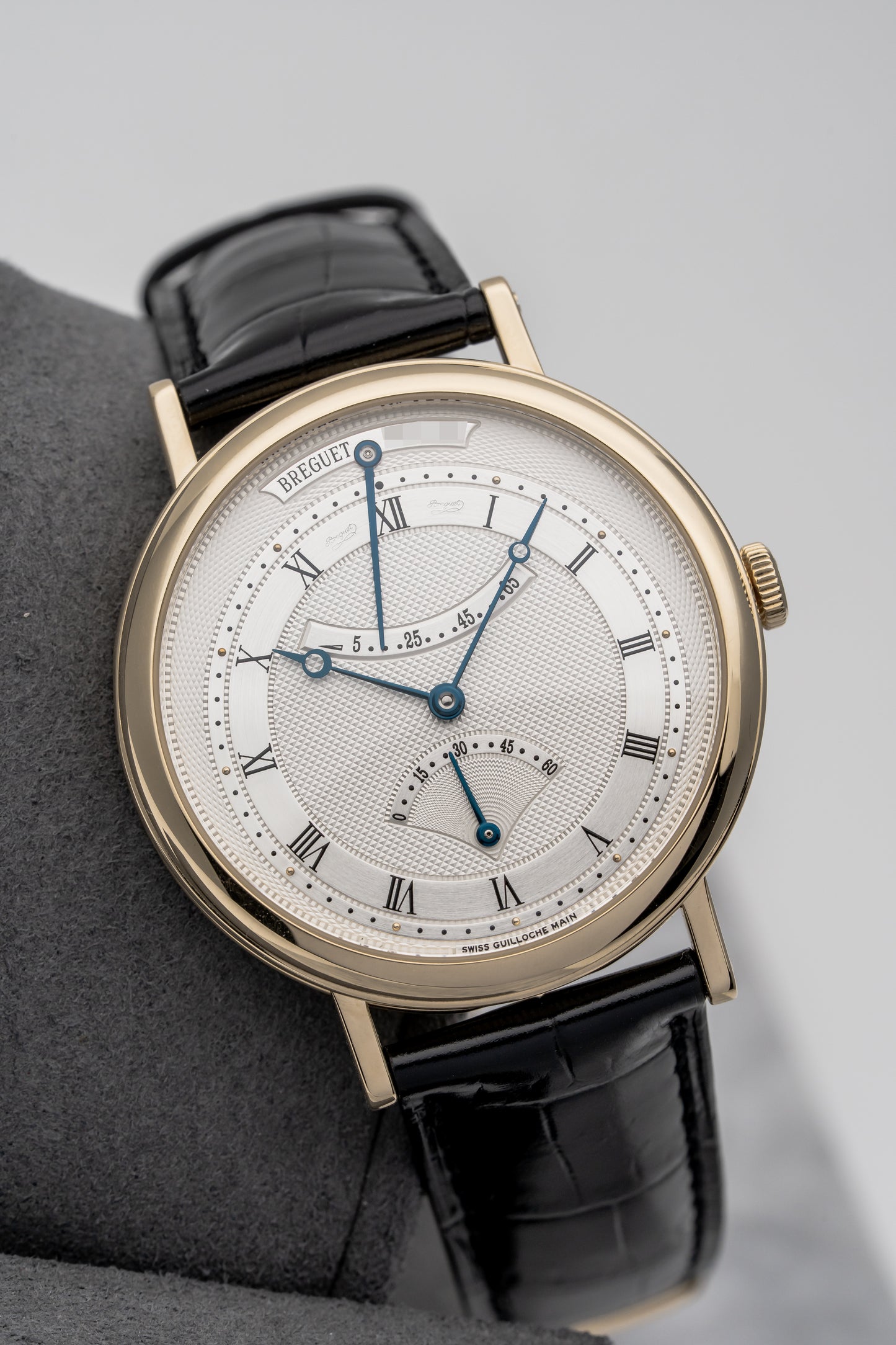 Breguet Classique 5207BA Retrograde Seconds, Silver Dial