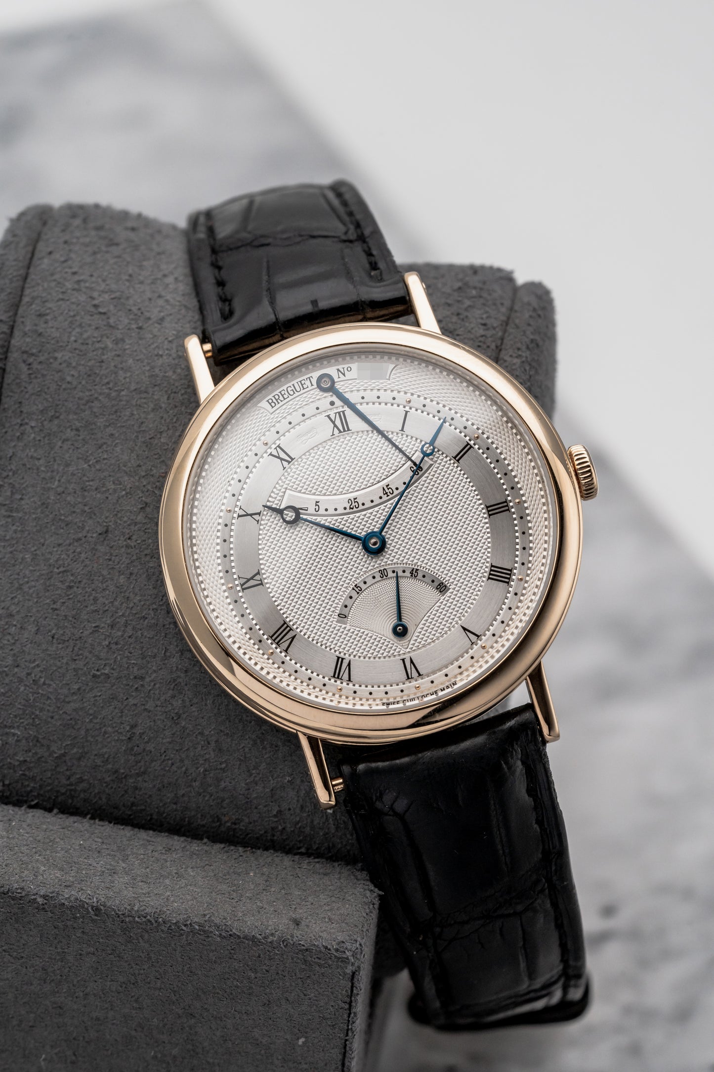 Breguet Classique 5207BA Retrograde Seconds, Silver Dial