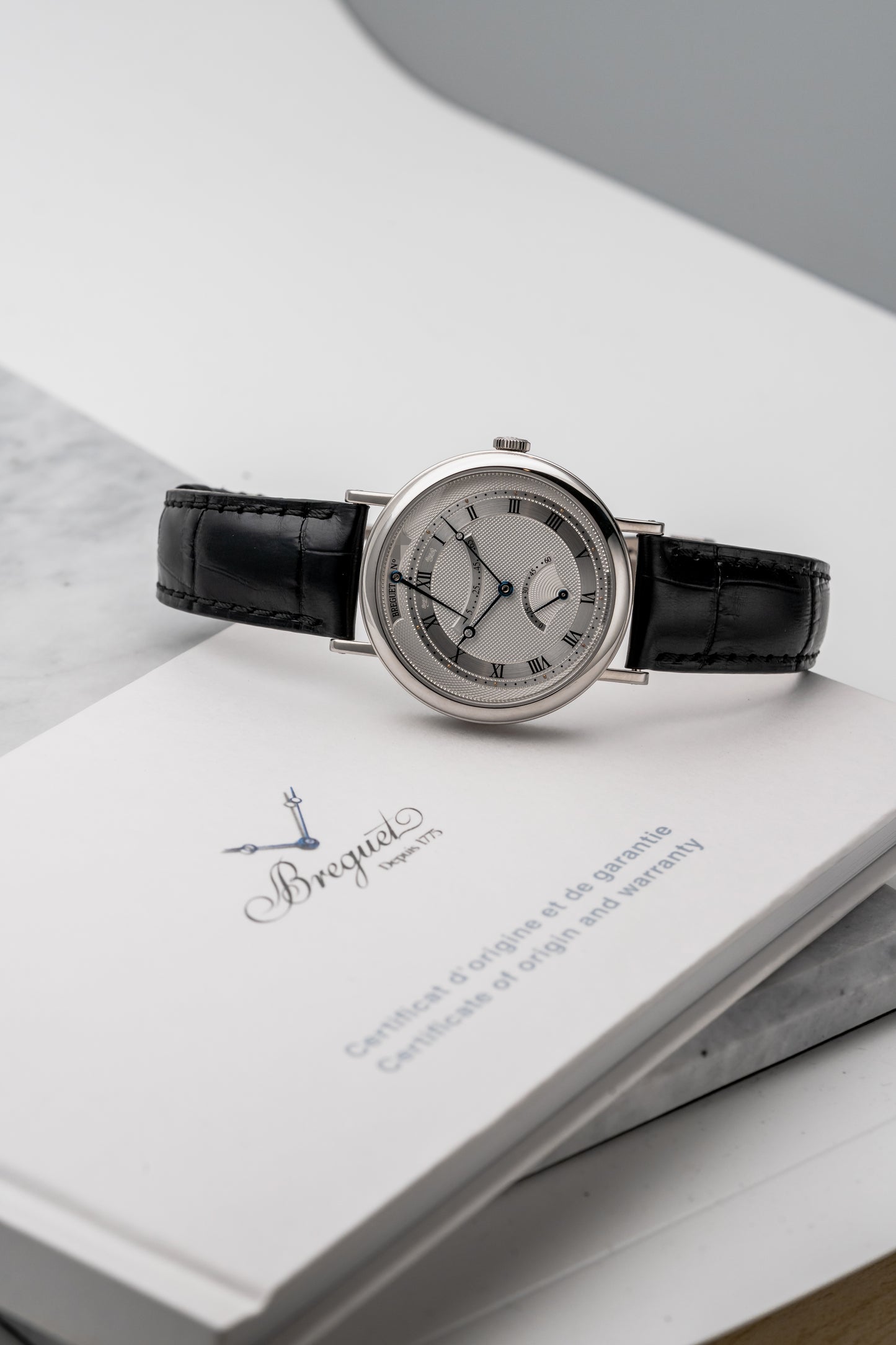 Breguet Classique Retrograde Seconds 5207BB White Dial