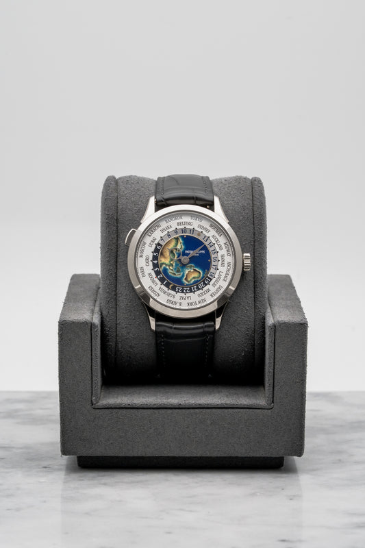 Patek Philippe World Time Enamel 5231G-001, Grand Feu Cloisonné Enamel Dial