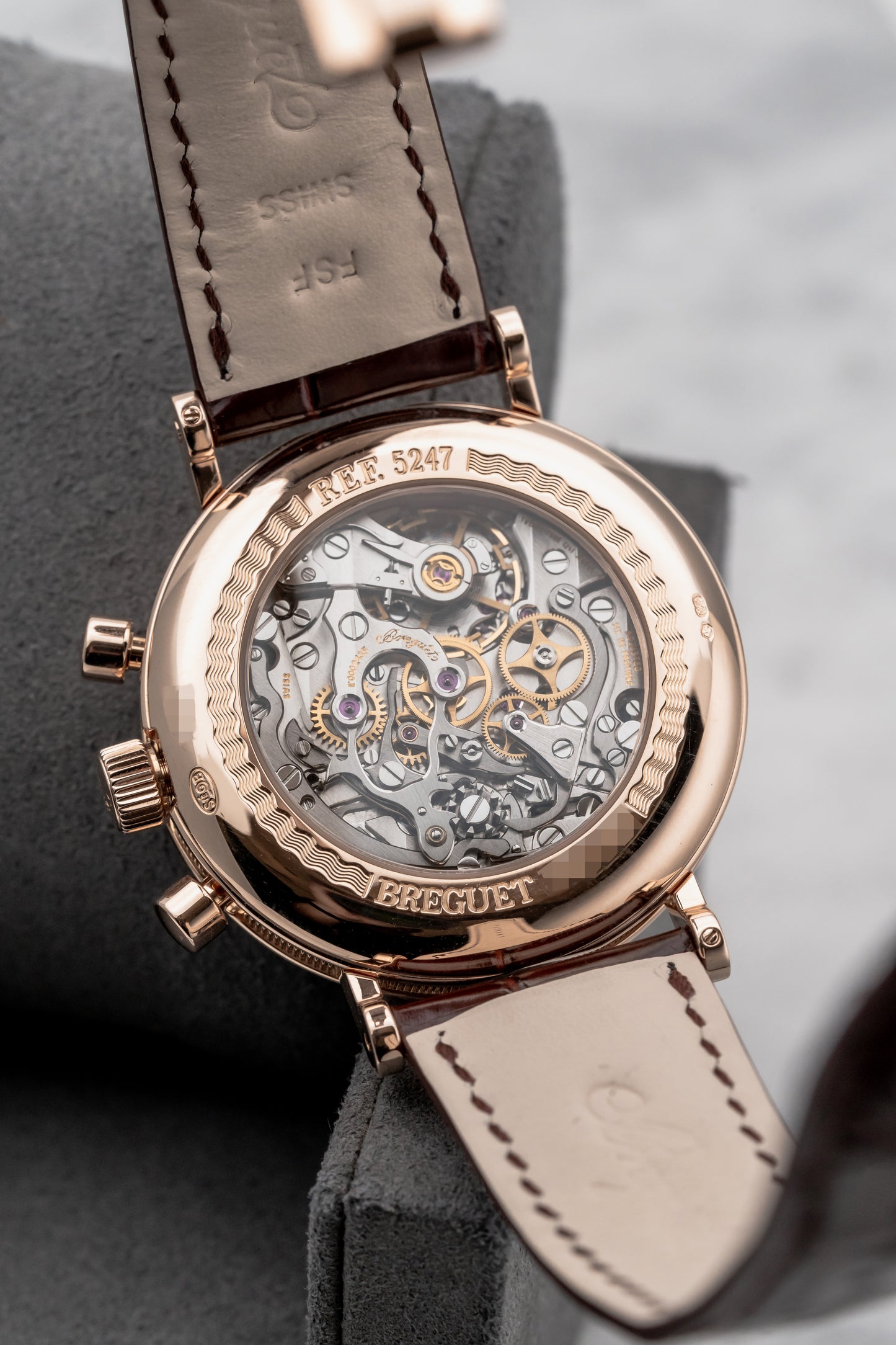 Breguet Classique Chronograph 5247BR/29/9V6, Grand Feu Enamel Dial, Rose Gold