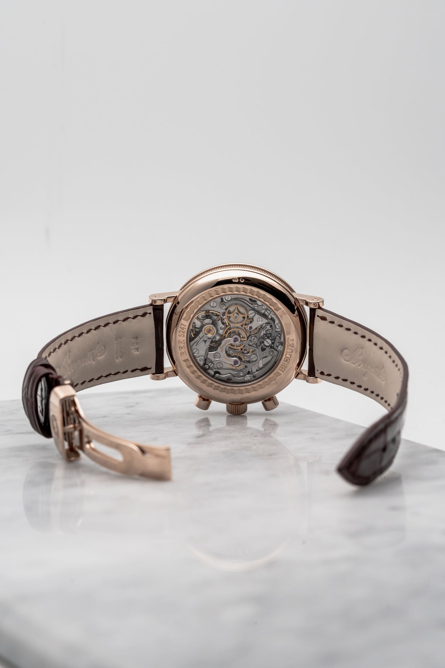 Breguet Classique Chronograph 5247BR/29/9V6, Grand Feu Enamel Dial, Rose Gold