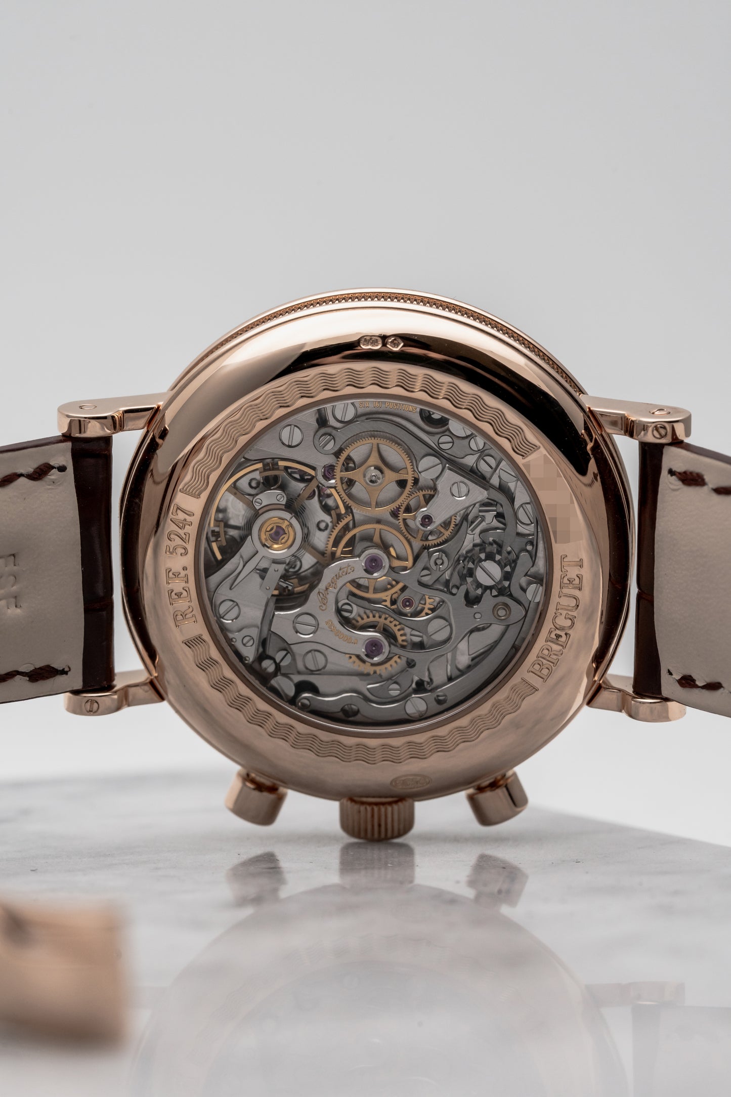 Breguet Classique Chronograph 5247BR/29/9V6, Grand Feu Enamel Dial, Rose Gold