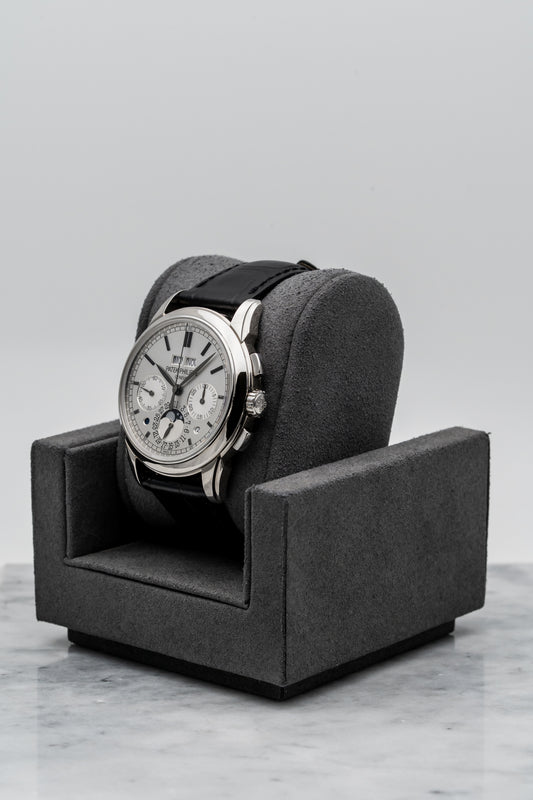 Patek Philippe 5270G‑001 Perpetual Calendar Chronograph White Gold