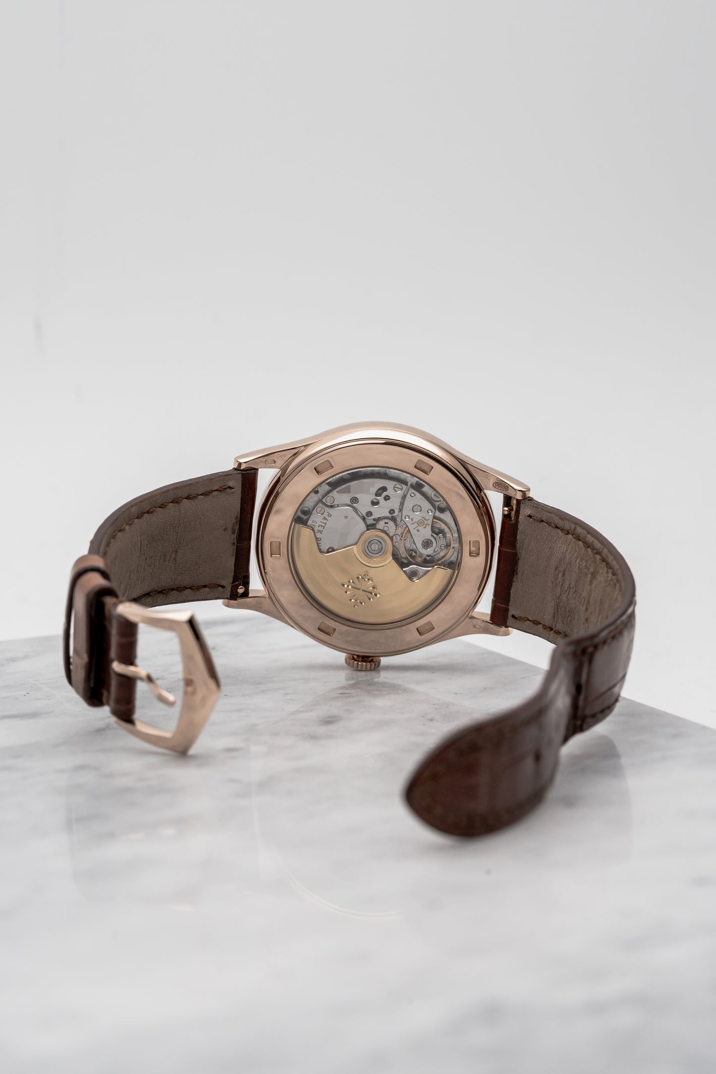 Patek Philippe Calatrava Automatic 5296R-010, Silver Dial, Rose Gold