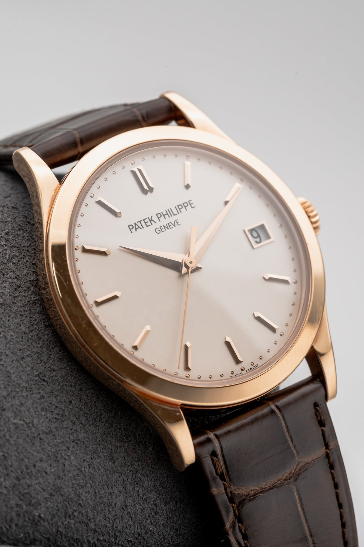 Patek Philippe Calatrava Date 5296R-010 Silver Dial