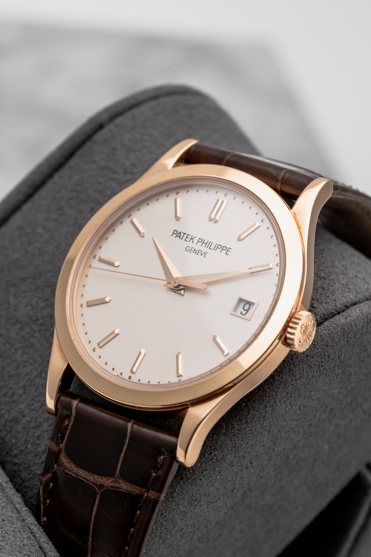 Patek Philippe Calatrava Date 5296R-010 Silver Dial