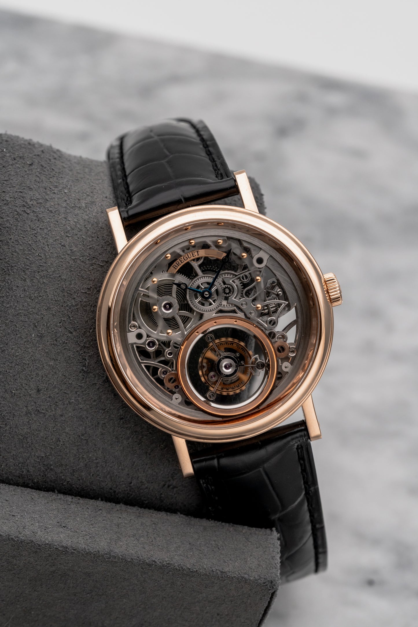 Breguet Classique Tourbillon Messidor 5335BR Skeletonised Dial