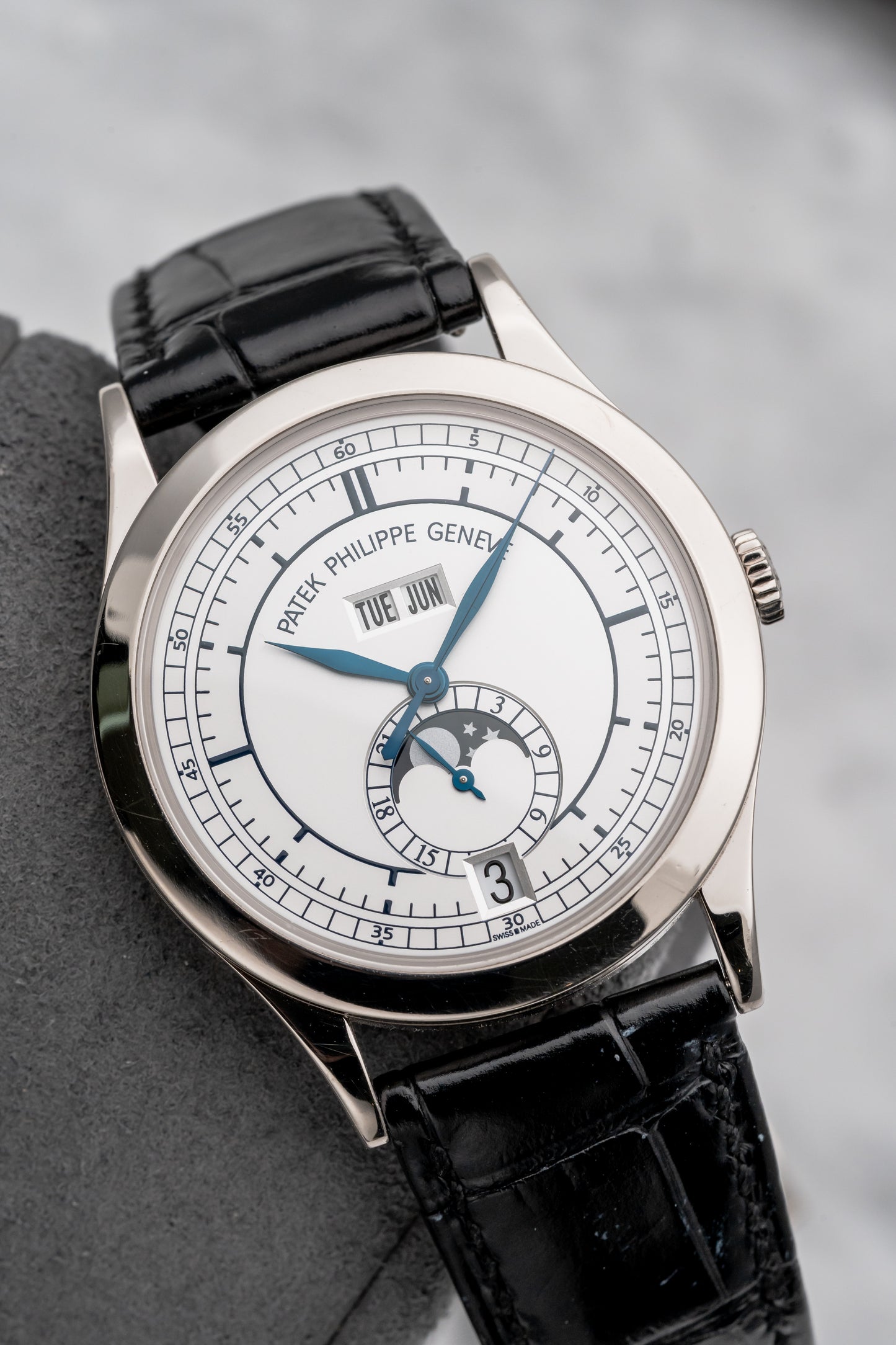 Patek Philippe Annual Calendar 5396G-001 Silver Dial