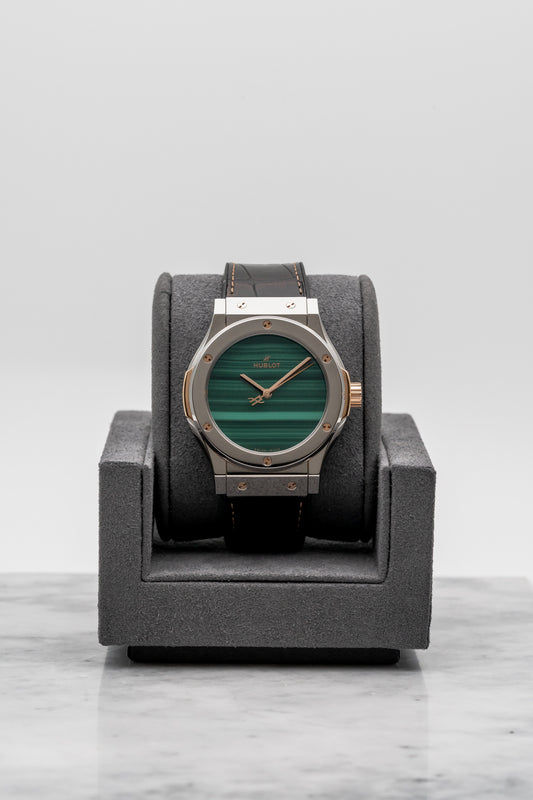 Hublot Classic Fusion 42mm Elements Special Edition 542.NX.849M.LR.THG21 Malachite Dial