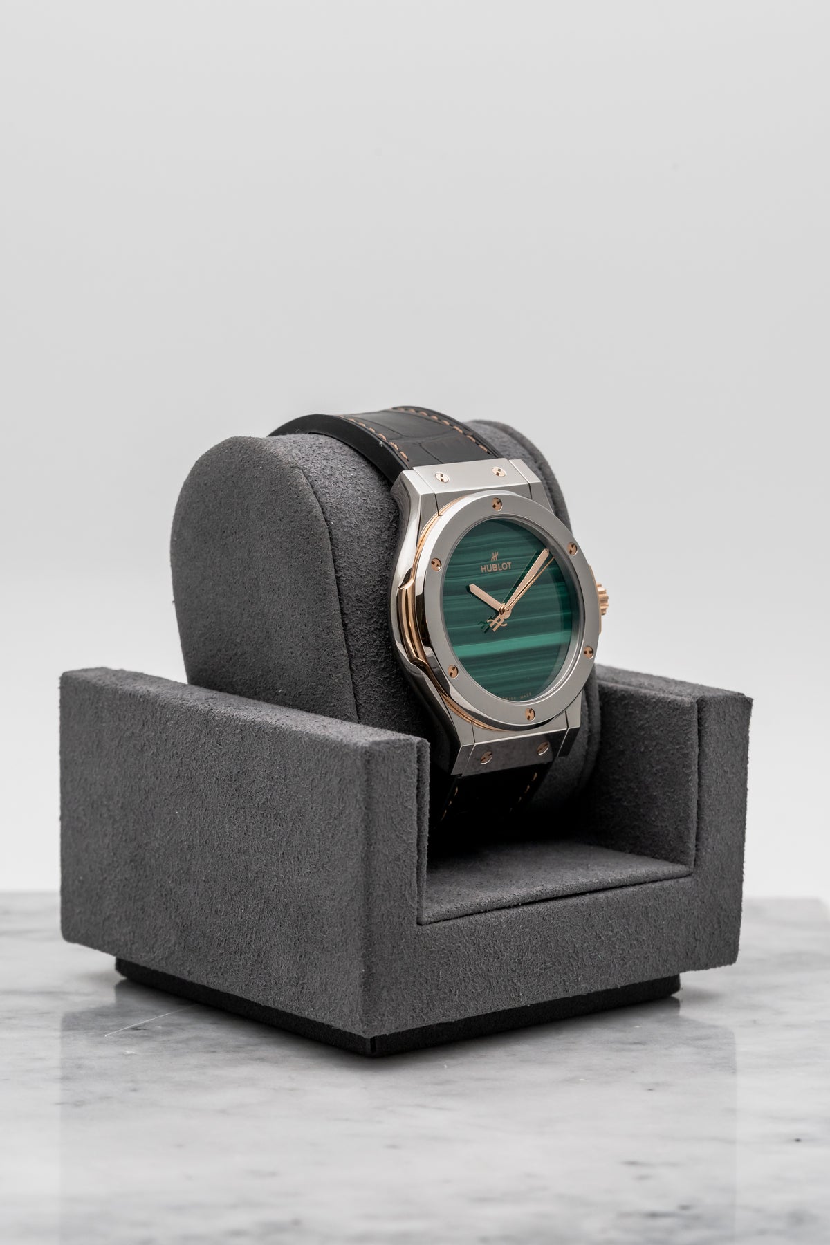Hublot Classic Fusion 42mm Elements Special Edition 542.NX.849M.LR.THG21 Malachite Dial