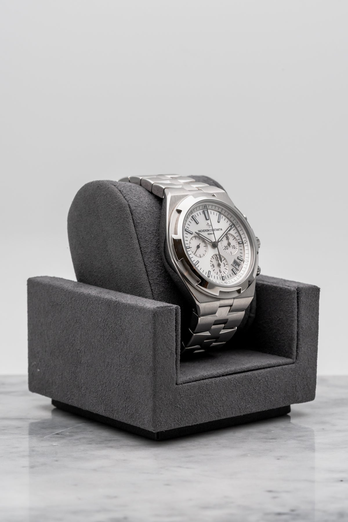 Vacheron Constantin Overseas Chronograph 5500V Silver Dial