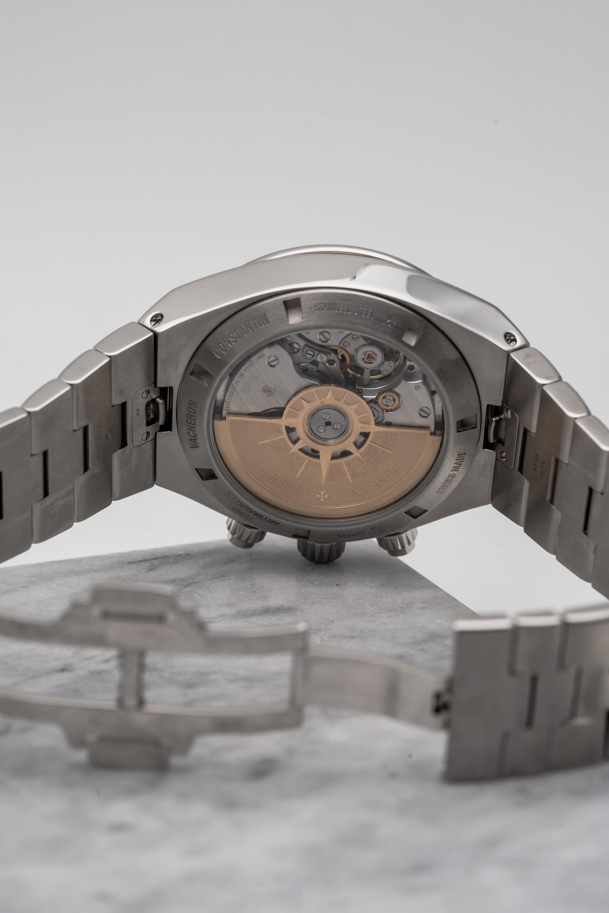 Vacheron Constantin Overseas Chronograph 5500V Silver Dial