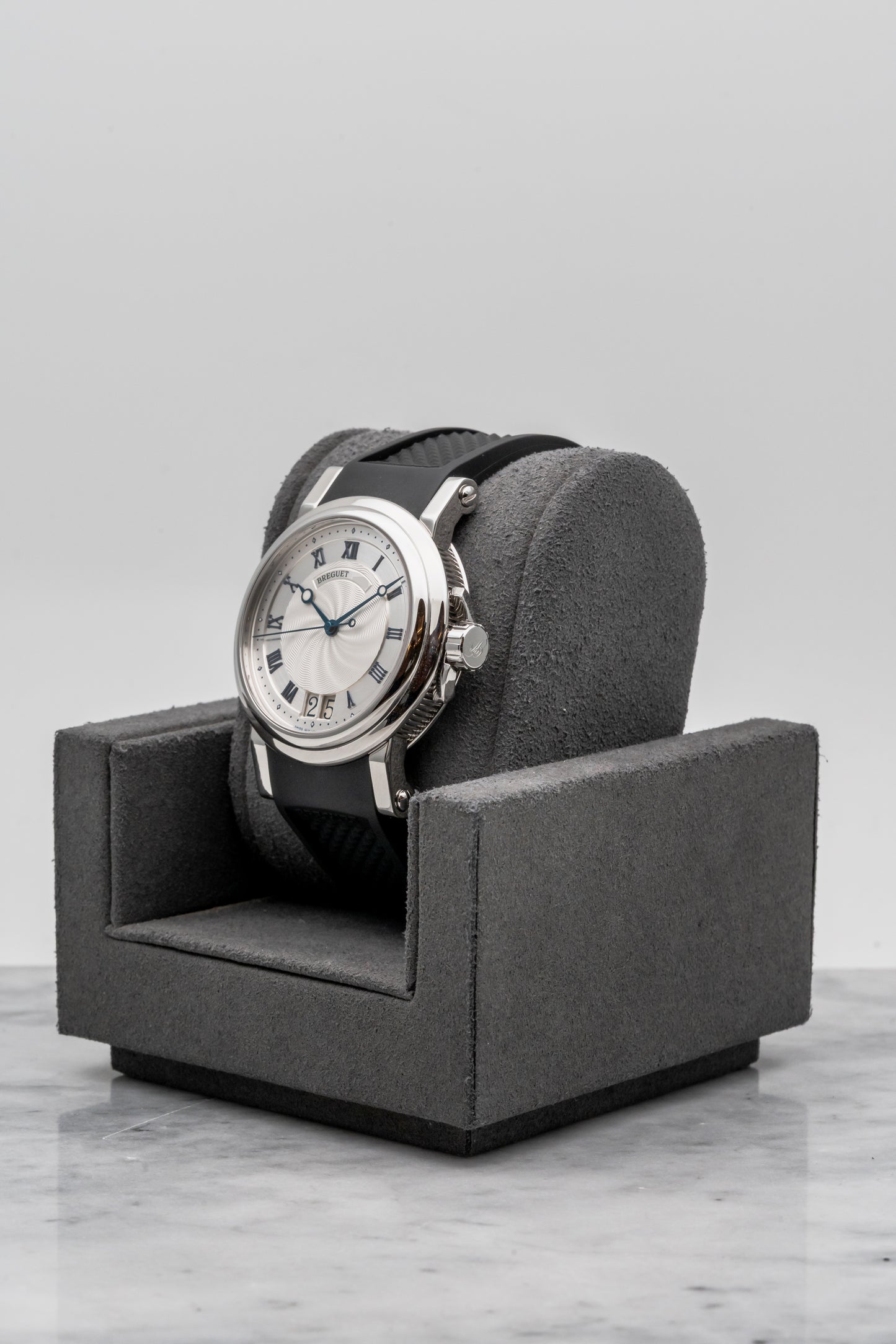 Breguet Marine 5817ST/12/5V8 Silver Dial