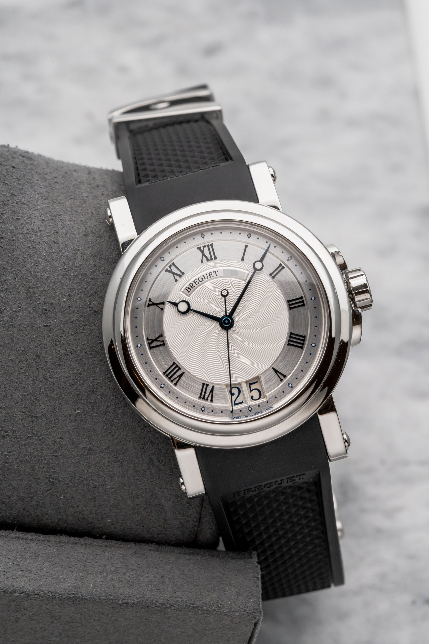 Breguet Marine 5817ST/12/5V8 Silver Dial