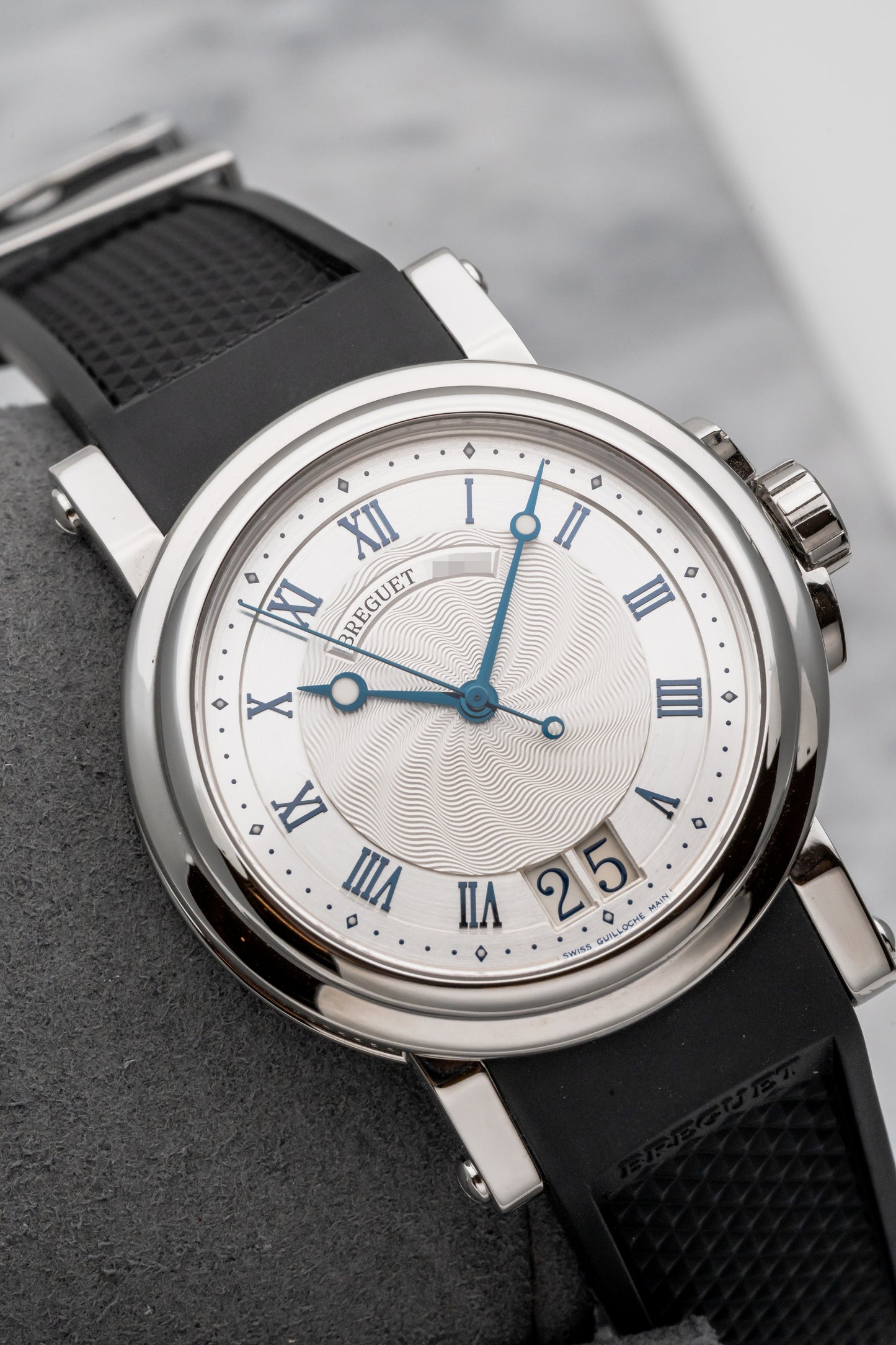 Breguet Marine 5817ST/12/5V8 Silver Dial