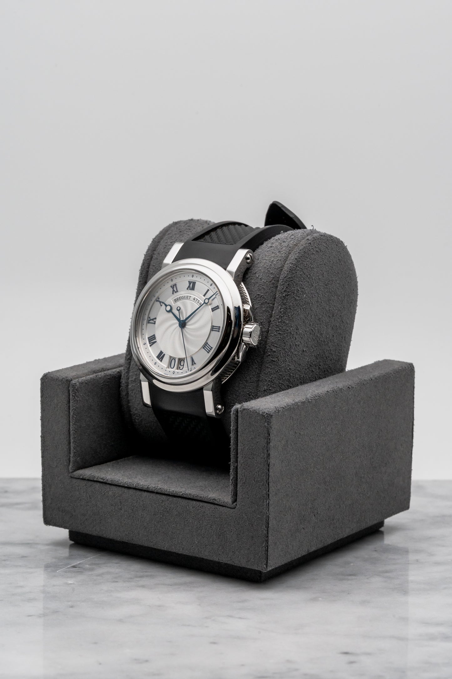 Breguet Marine 5817ST/12/5V8 Silver Dial