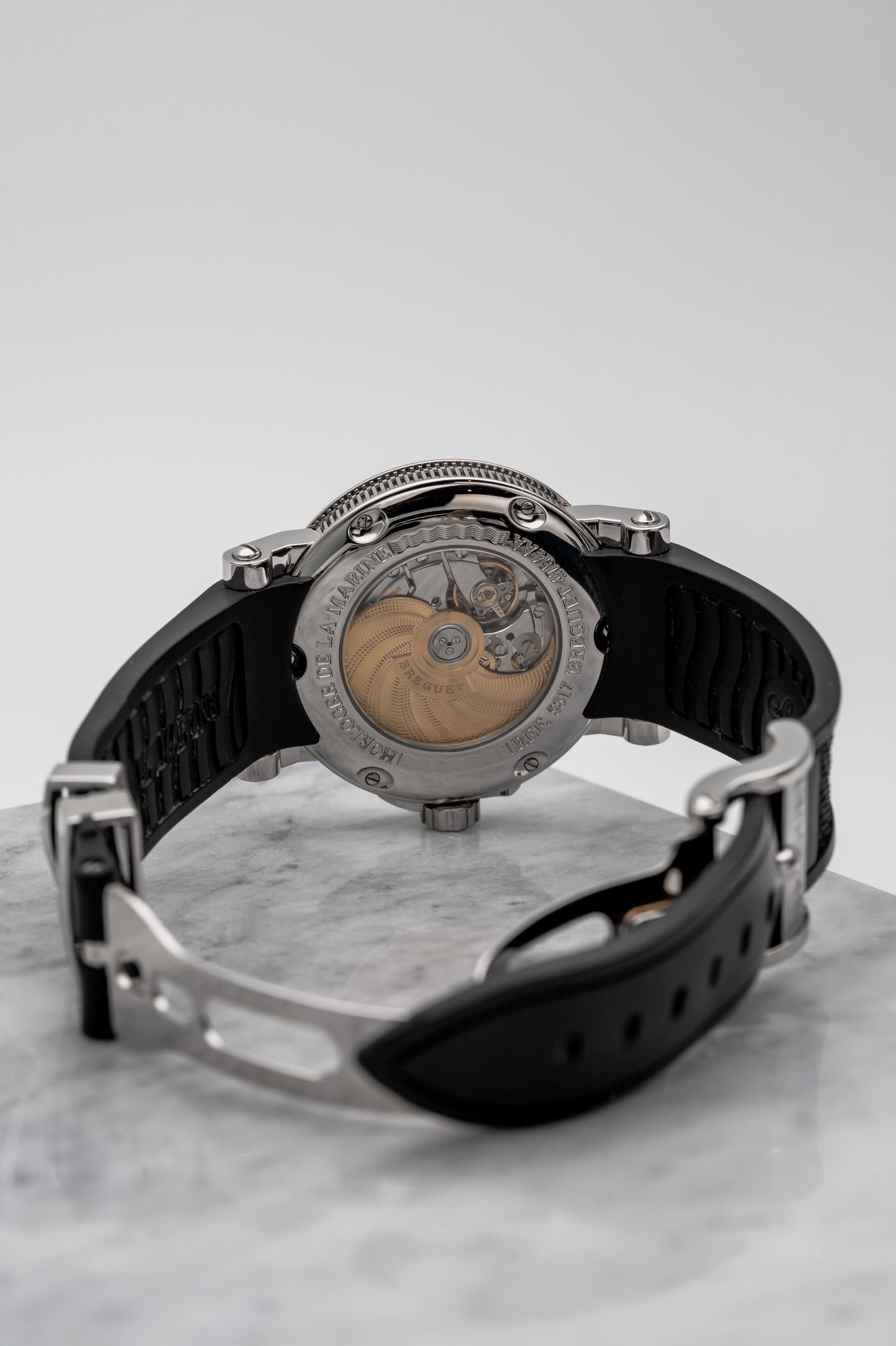 Breguet Marine 5817ST/12/5V8 Silver Dial