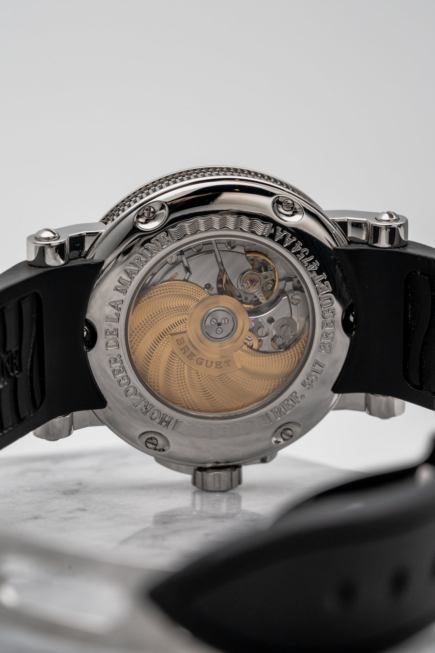 Breguet Marine 5817ST/12/5V8 Silver Dial
