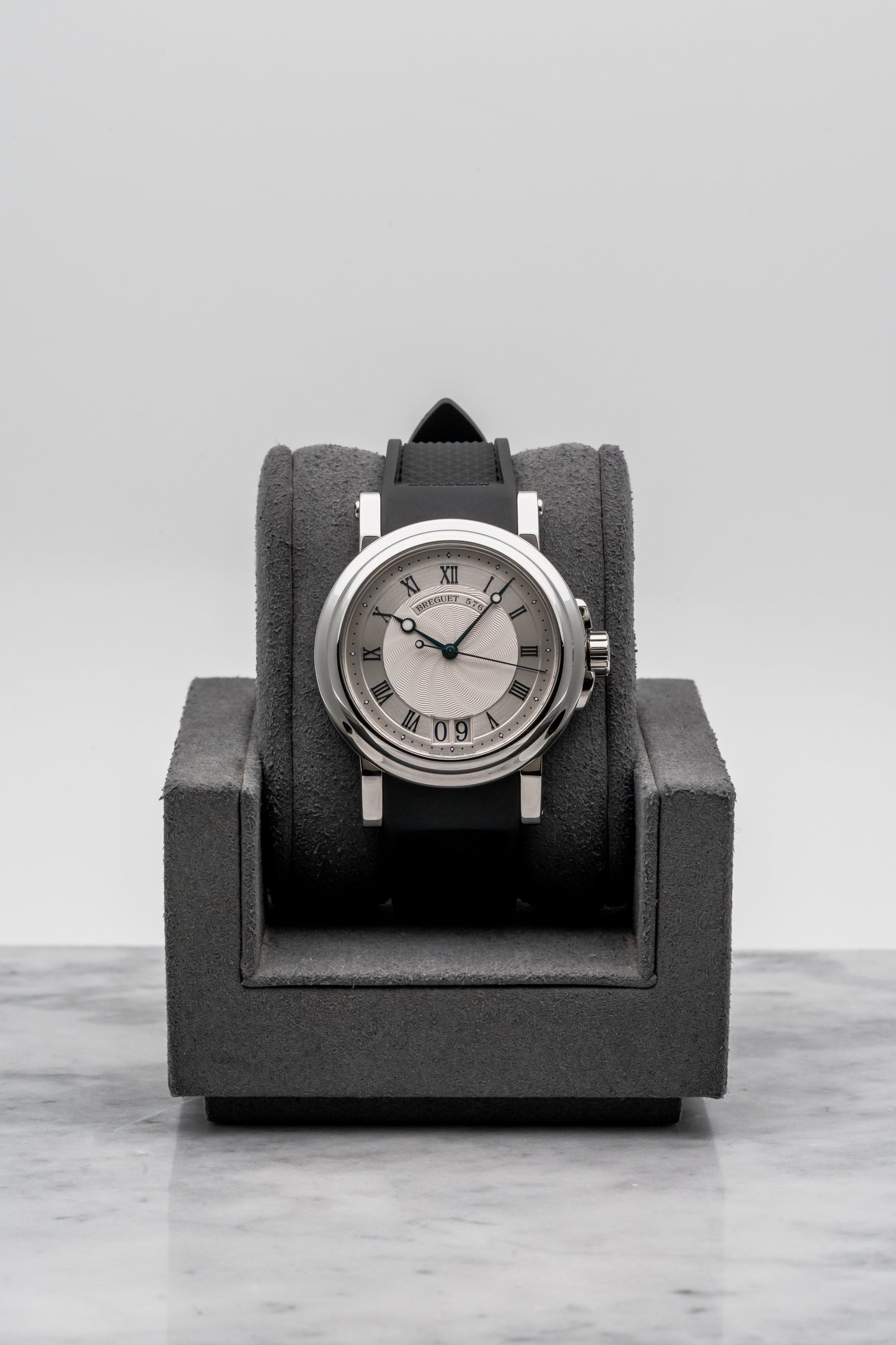 Breguet Marine 5817ST/12/5V8 Silver Dial