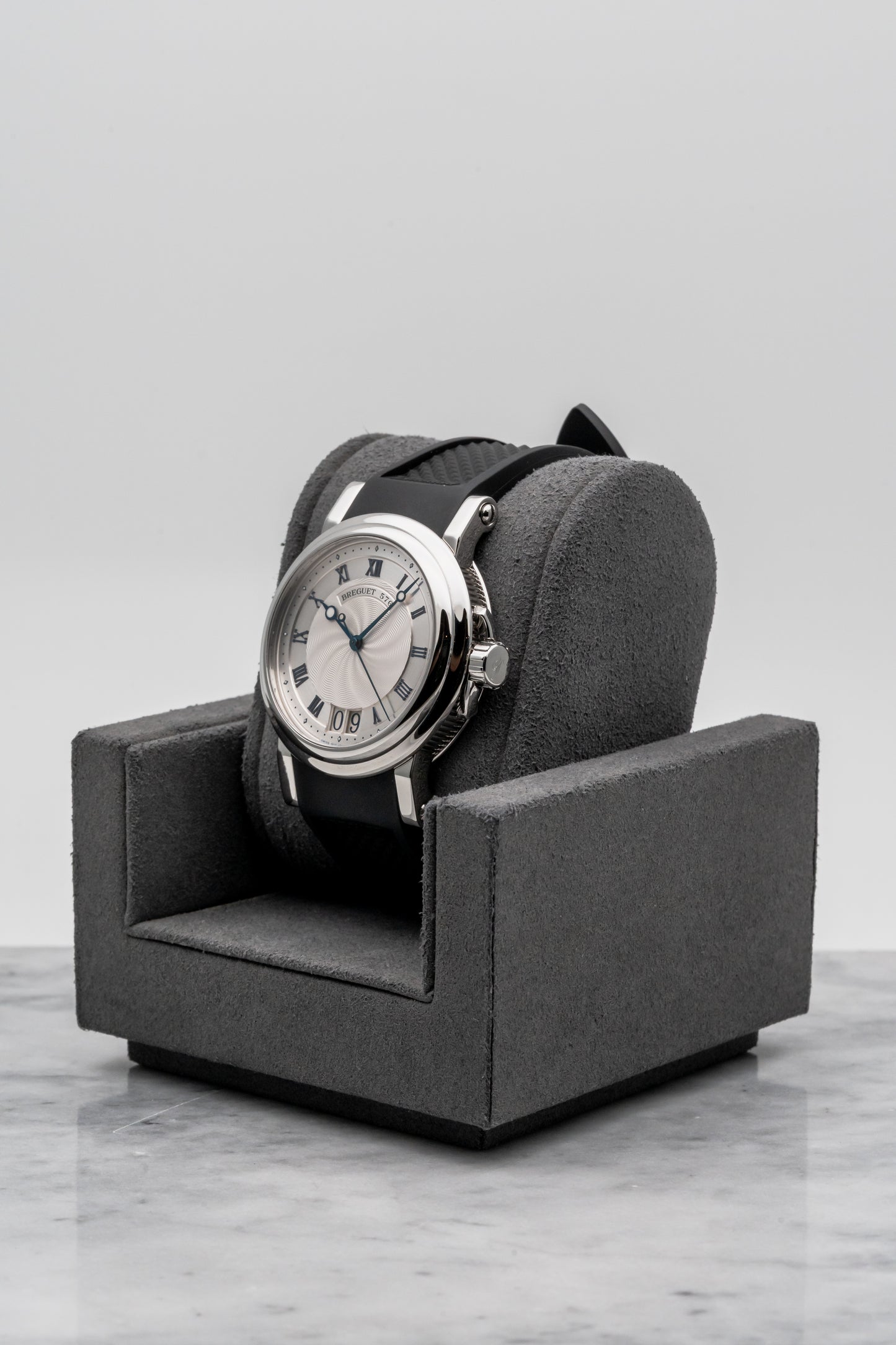 Breguet Marine 5817ST/12/5V8 Silver Dial